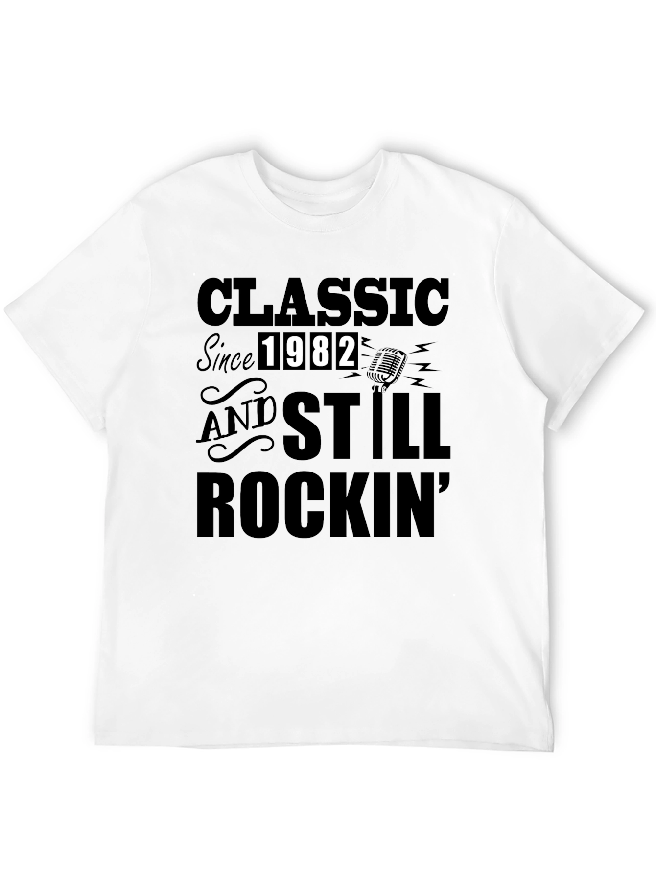 Classic Since 1982 Rocking T-Shirt
