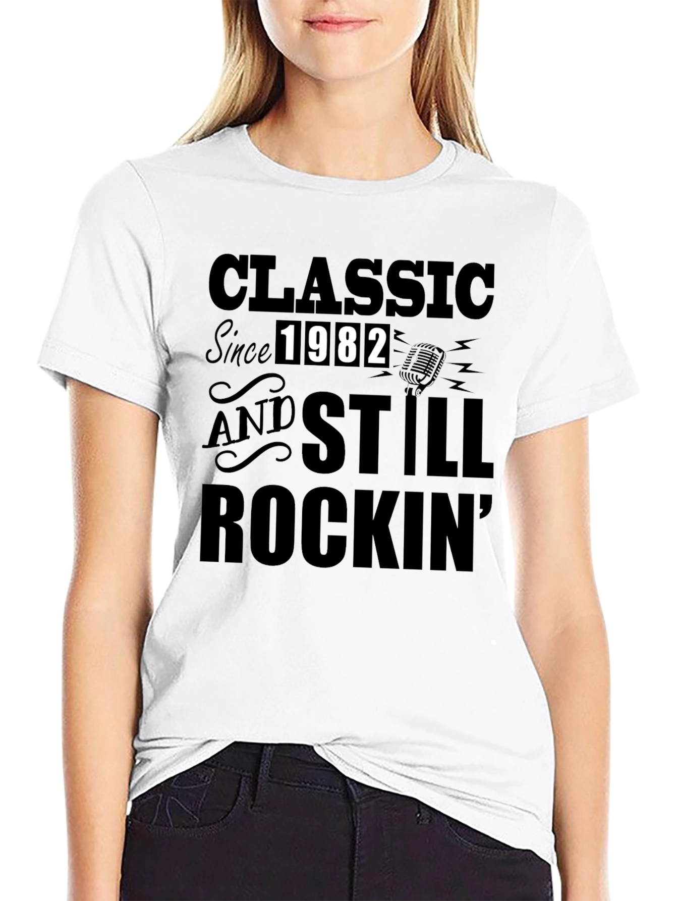 Classic Since 1982 Rocking T-Shirt