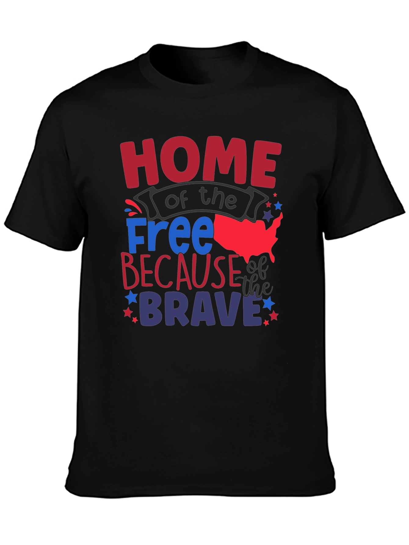 Home of the Free T-Shirt Patriotic Tee