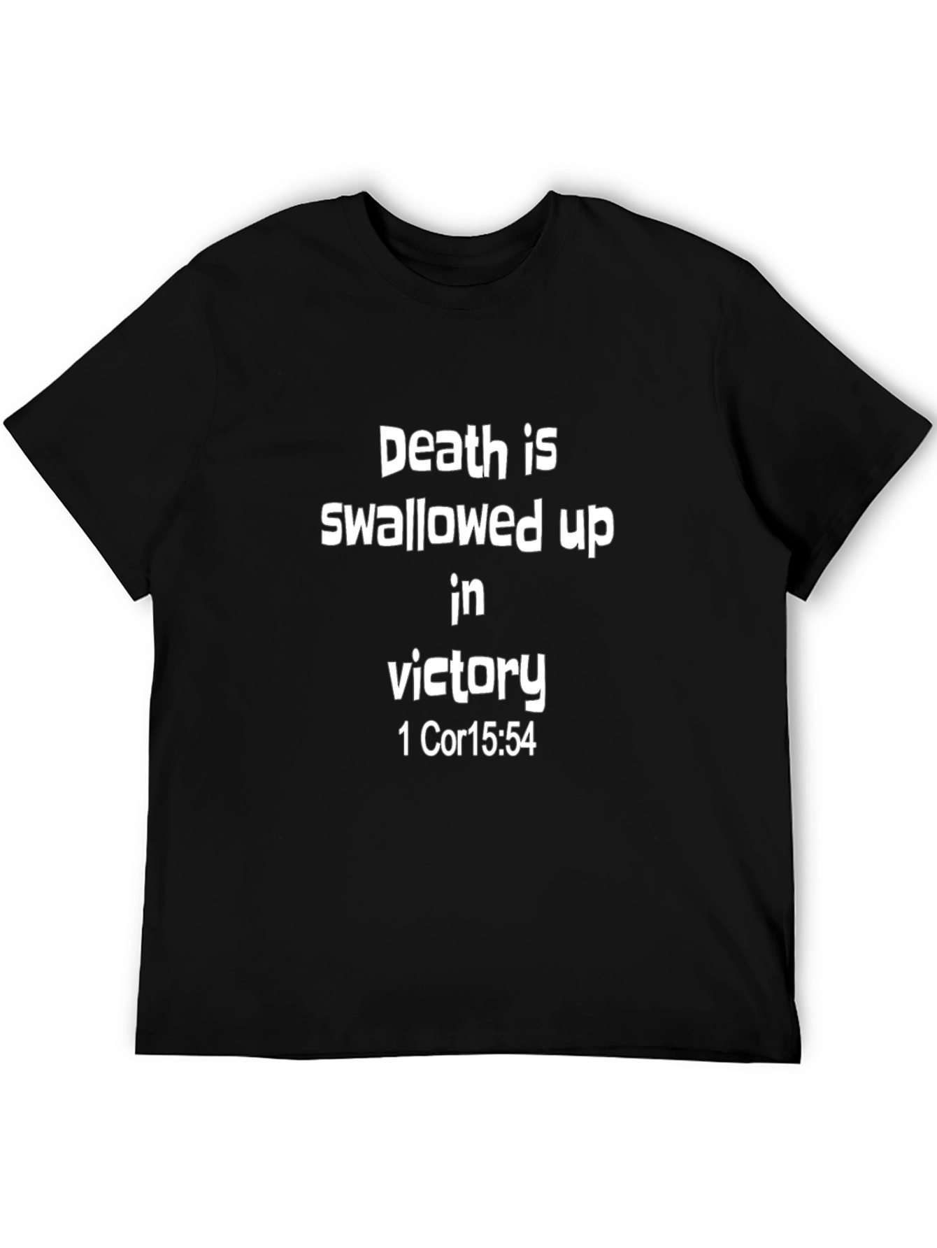 Death is Swallowed Up in Victory Black T-Shirt