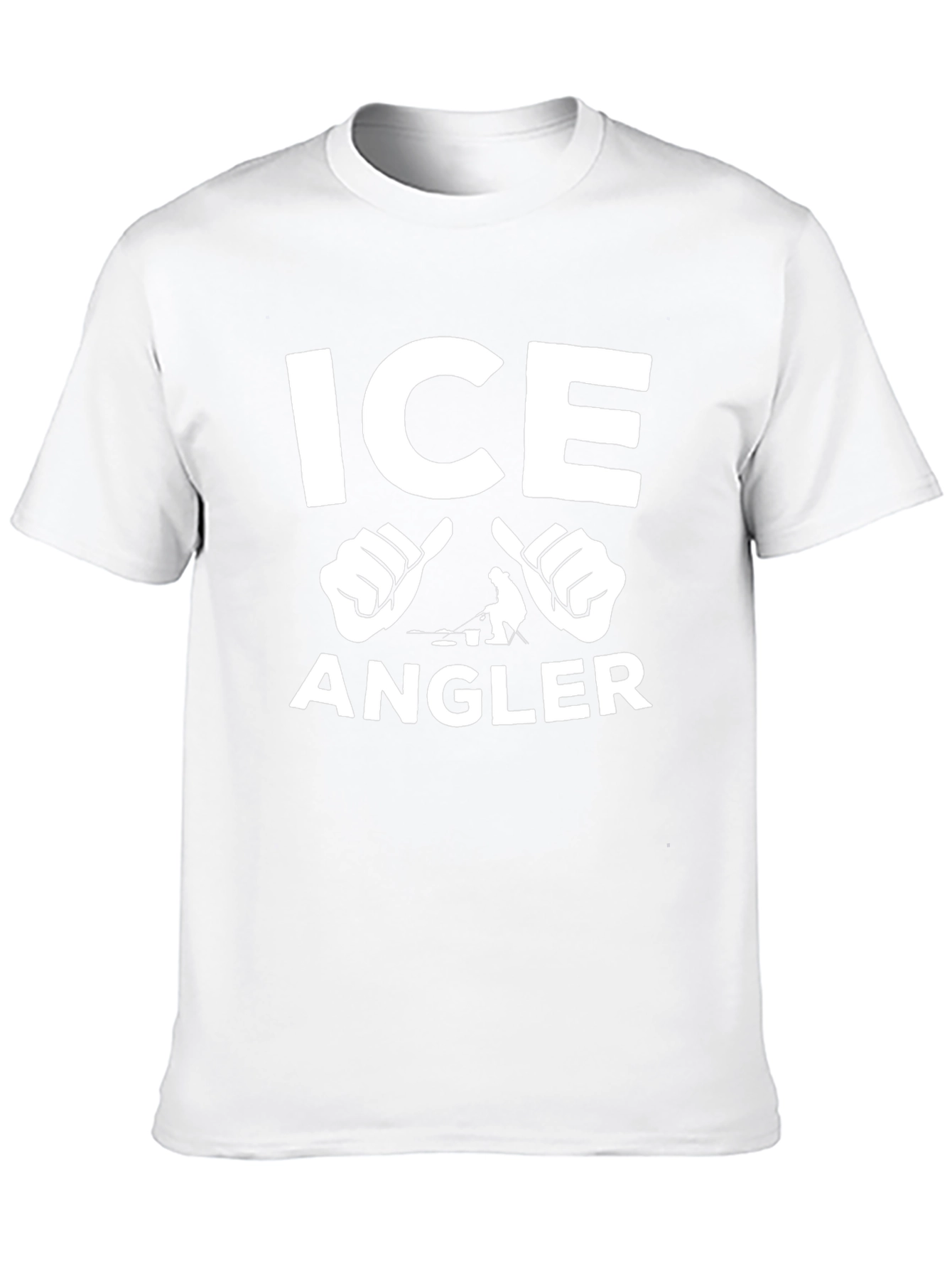 Ice Angler Black T-Shirt