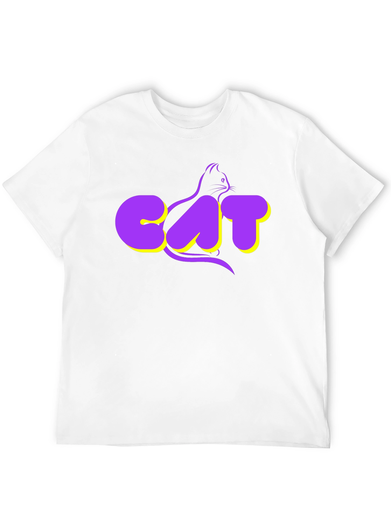 Cool Cat Graphic T-Shirt