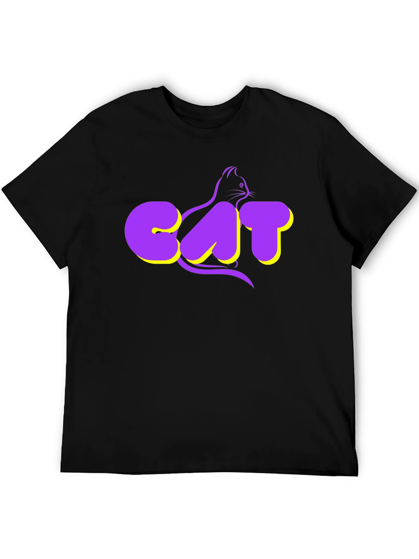 Cool Cat Graphic T-Shirt