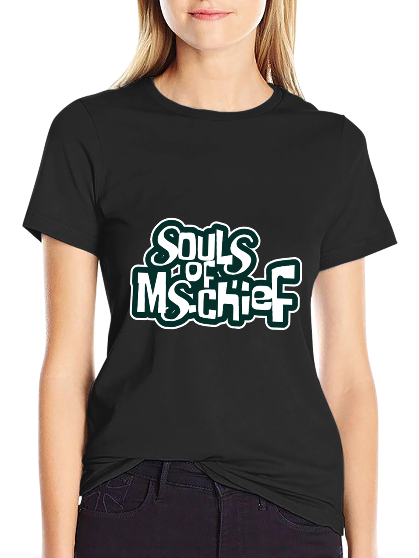 Souls of Mischief Graphic Tee - Black Cotton Blend