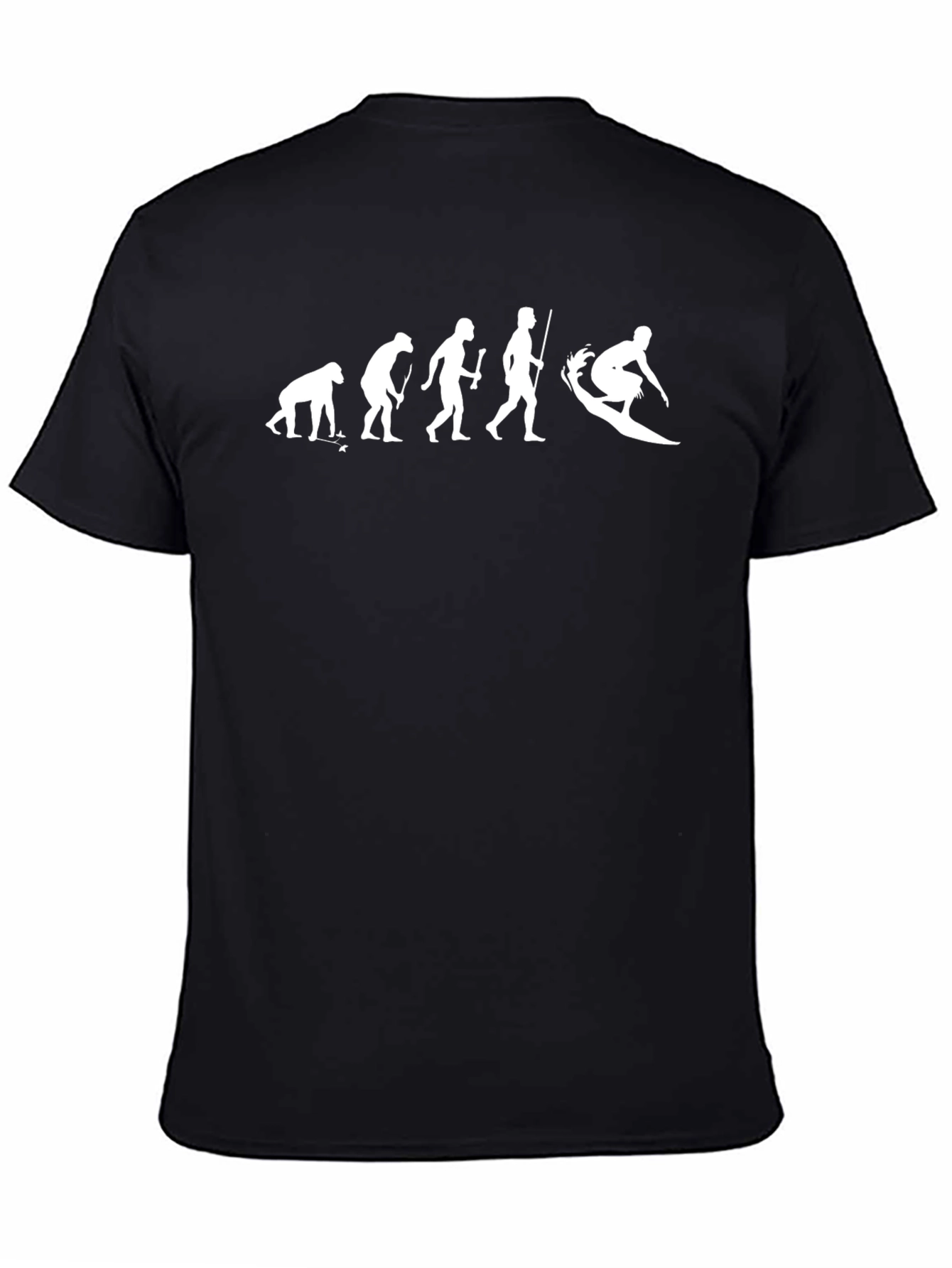 Evolution of Surfing Mens T-Shirt