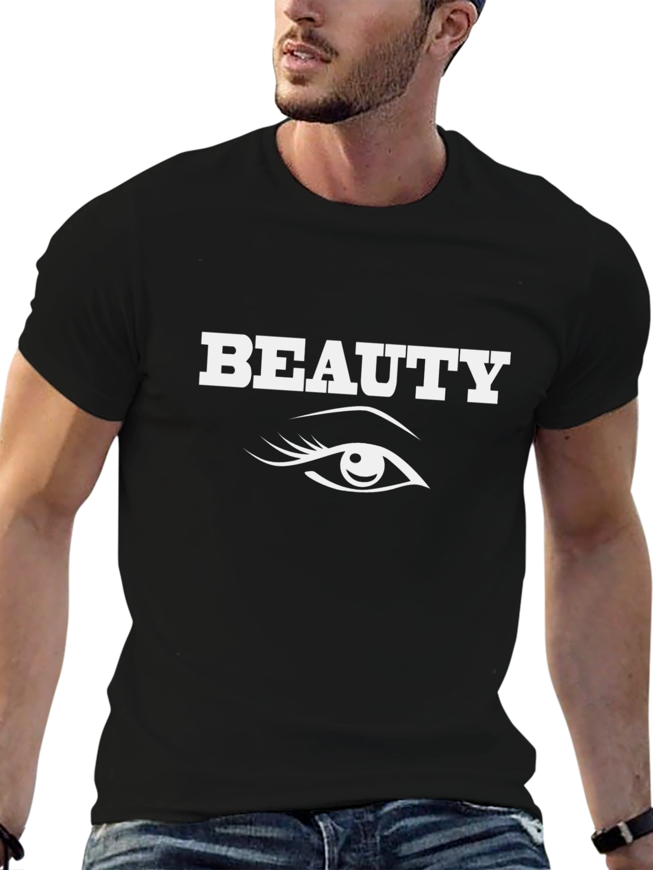 Beauty Eye Graphic Tee - Stylish Unisex T-Shirt