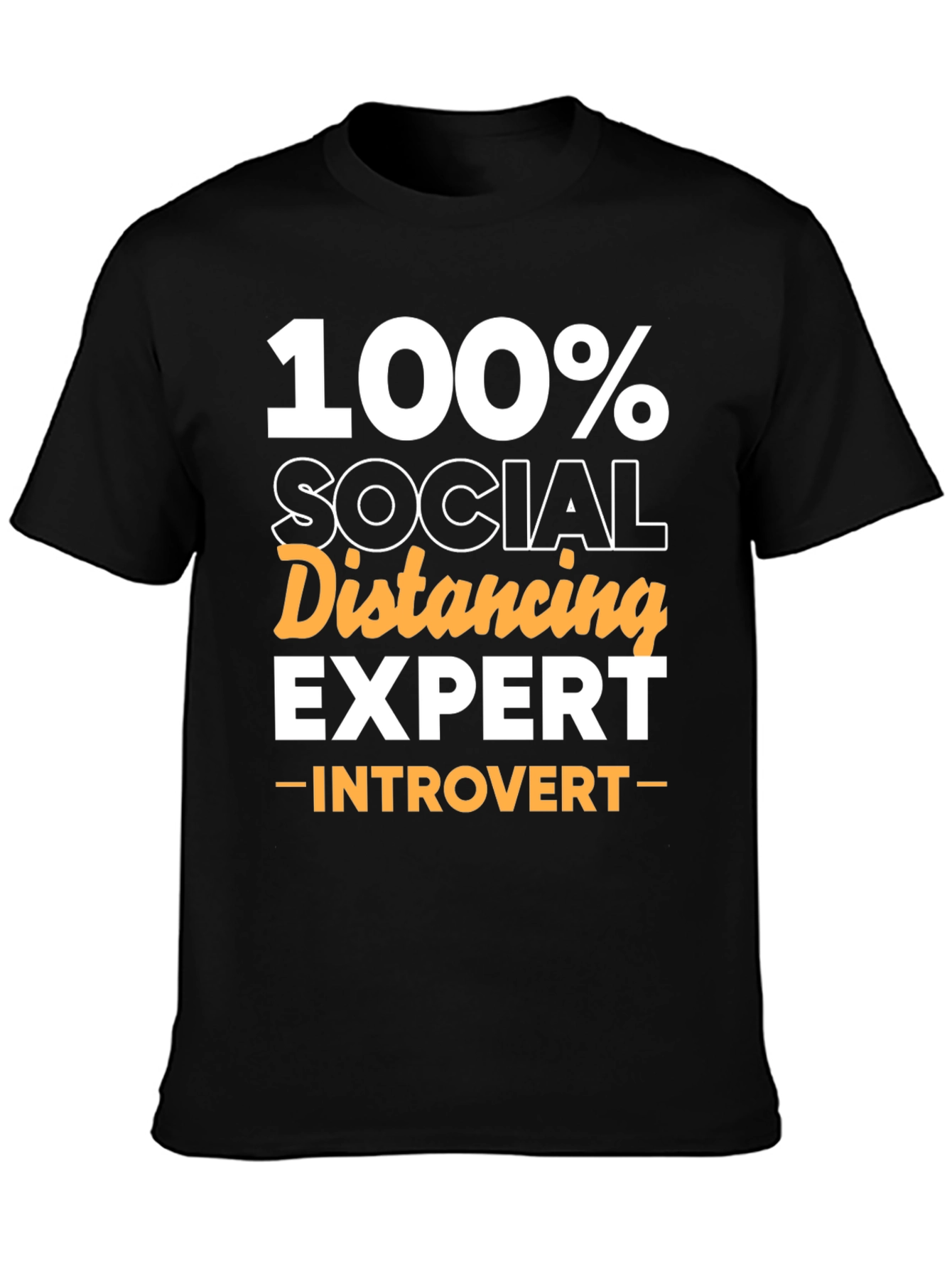 Social Distancing Expert Introvert Tee