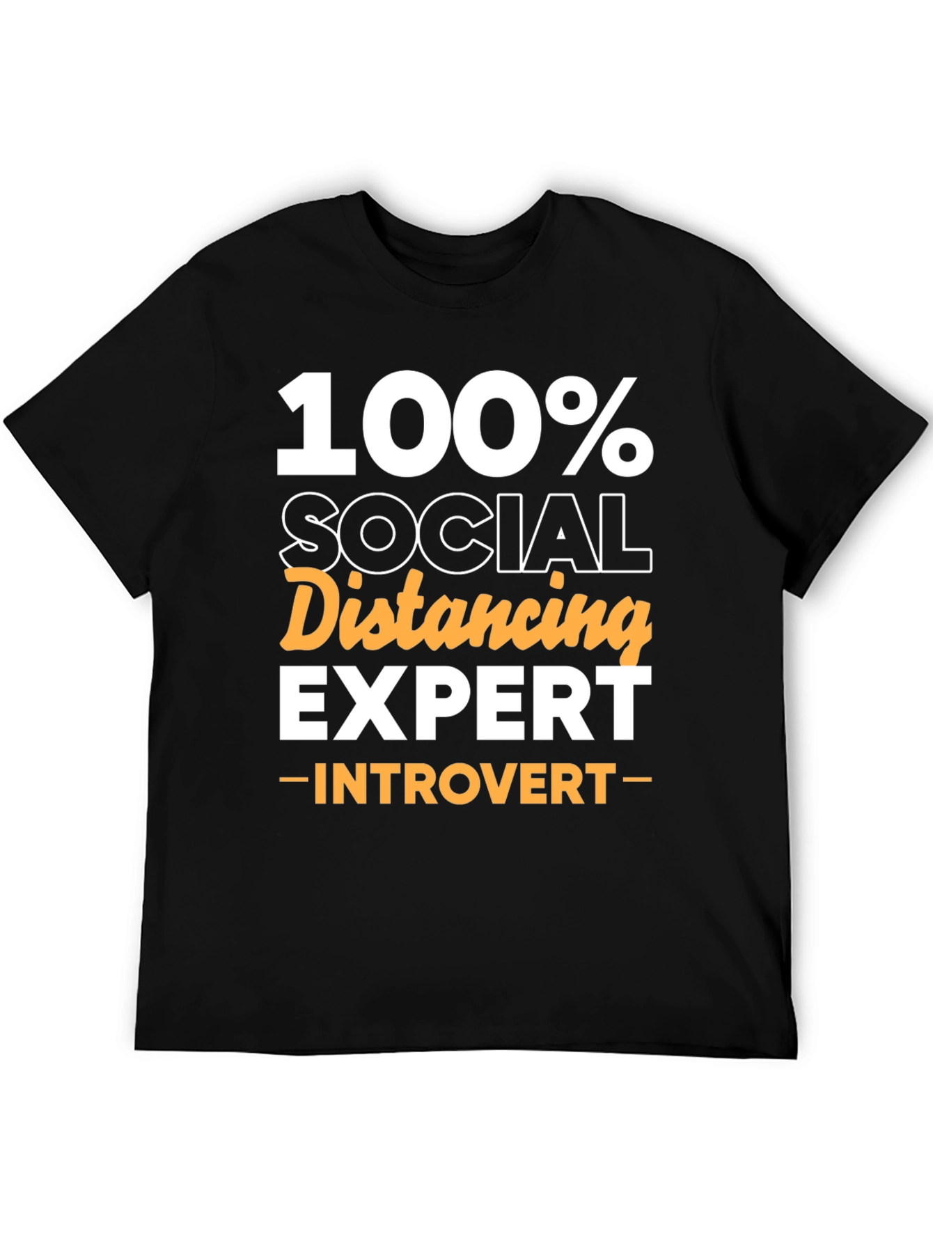 Social Distancing Expert Introvert Tee
