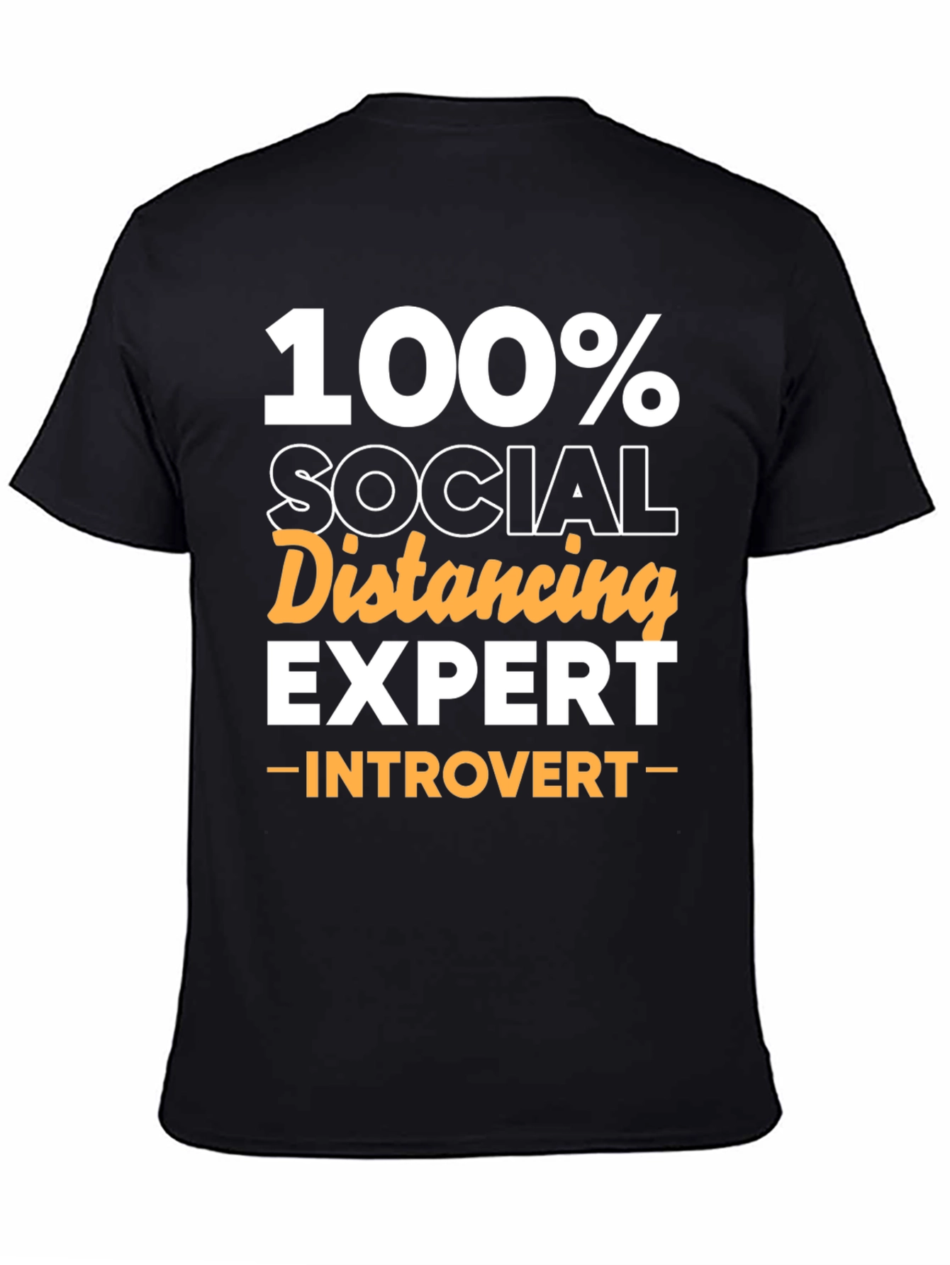 Social Distancing Expert Introvert Tee