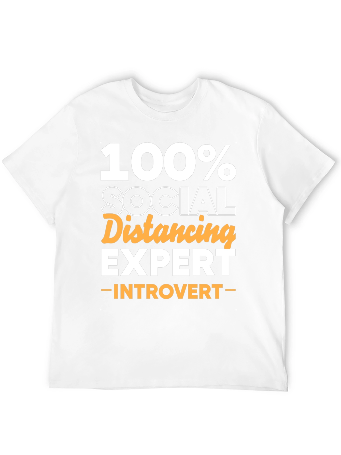 Social Distancing Expert Introvert Tee
