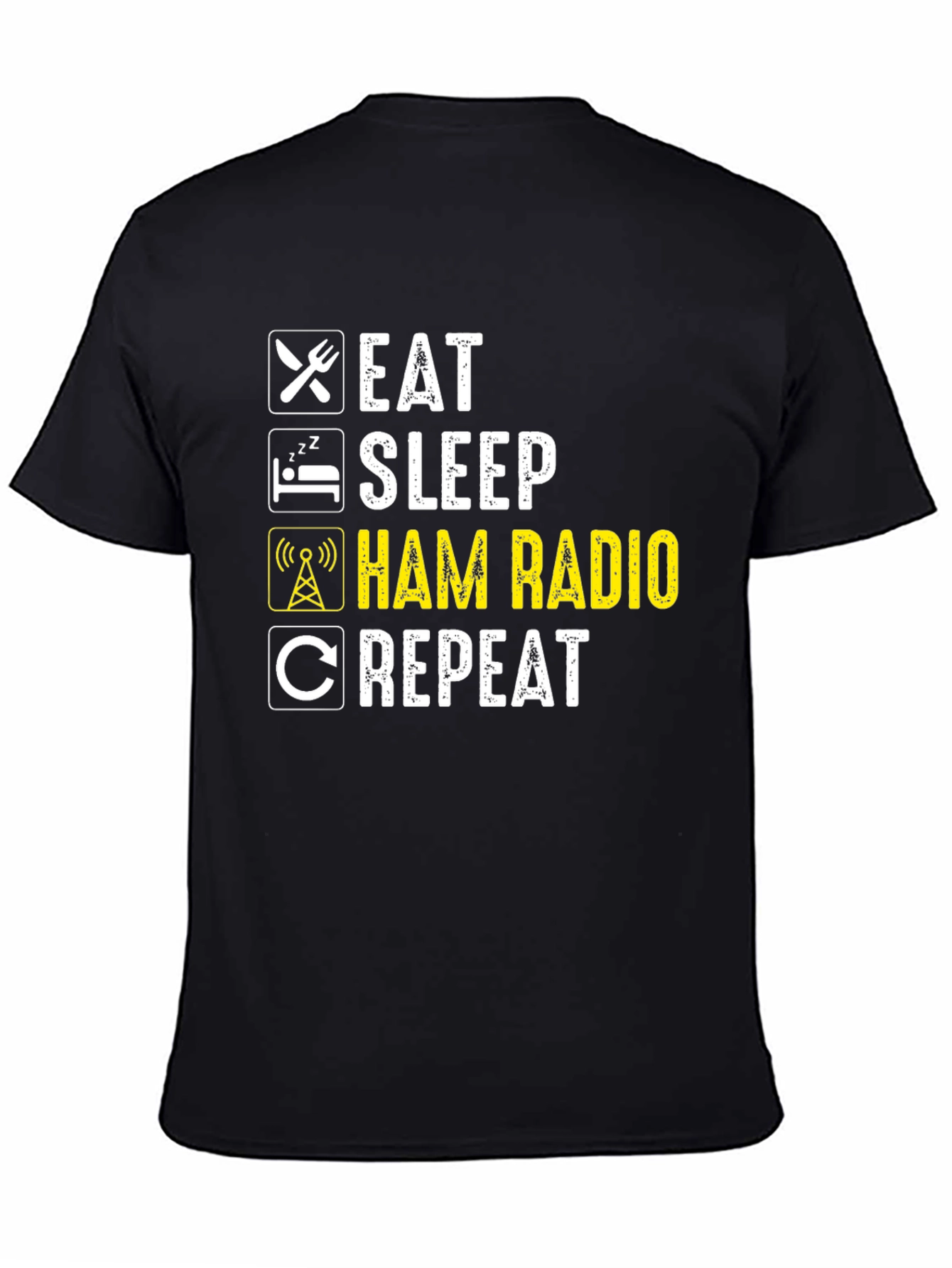 Eat Sleep Ham Radio Repeat T-Shirt