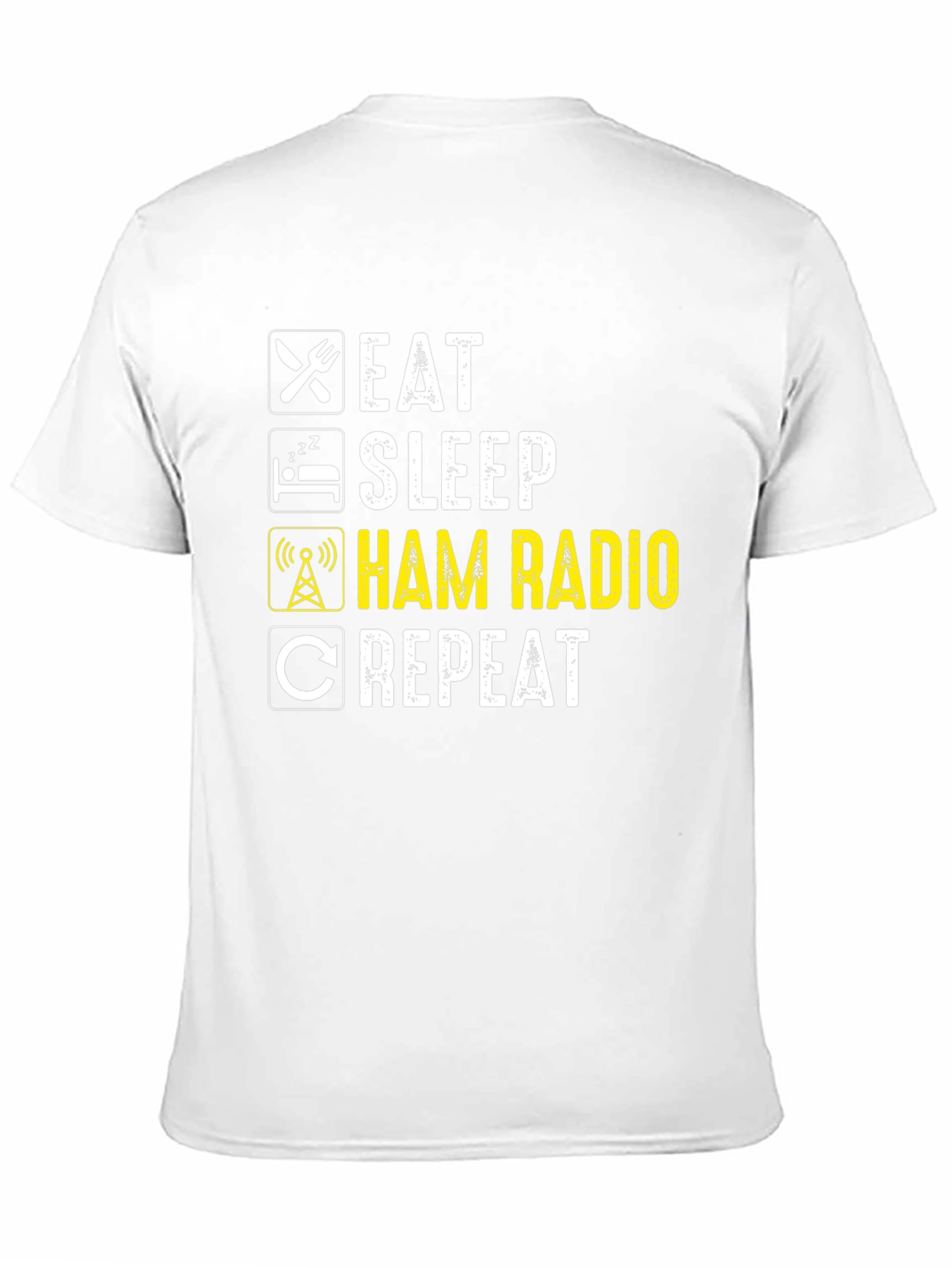 Eat Sleep Ham Radio Repeat T-Shirt