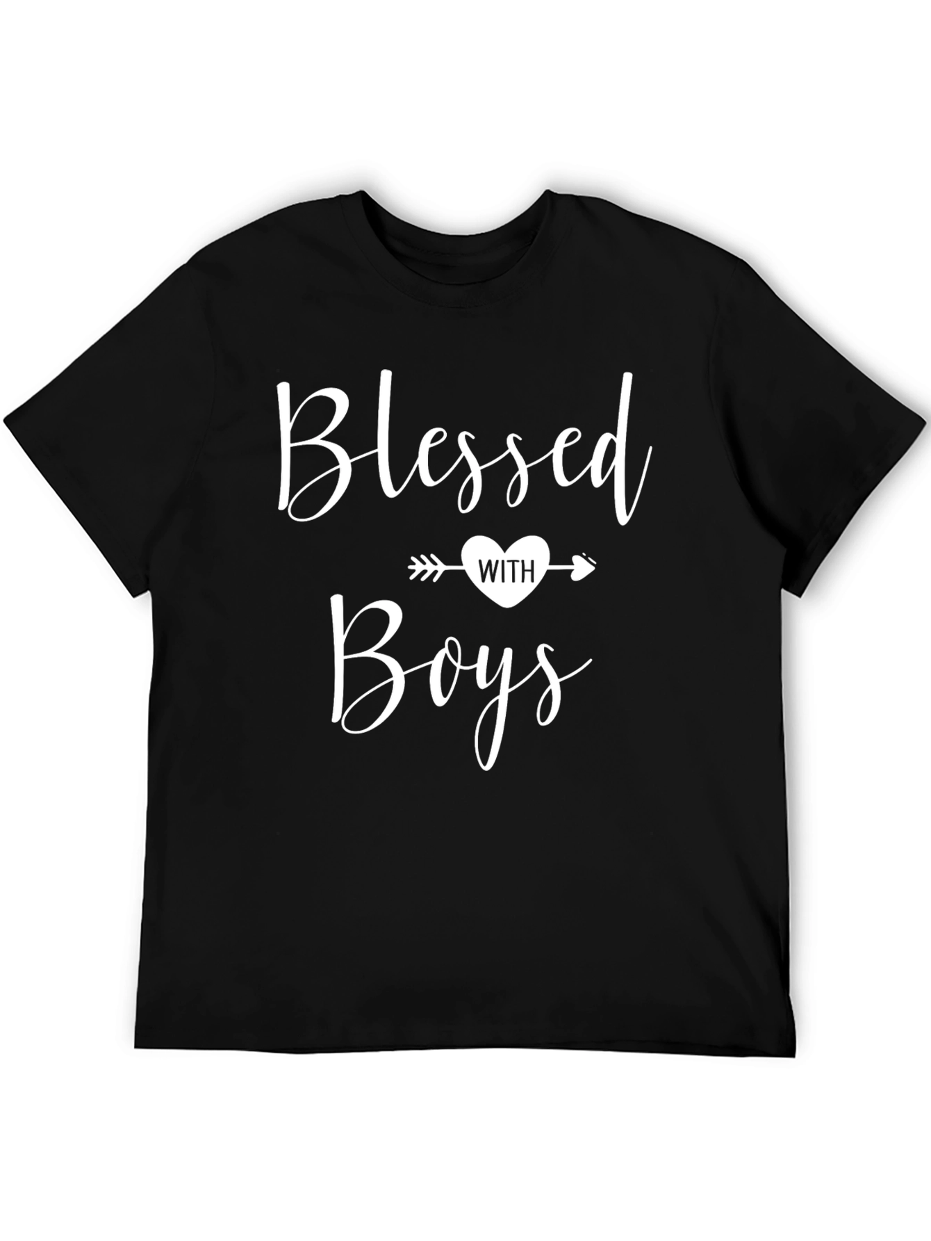 Blessed with Boys Graphic T-Shirt