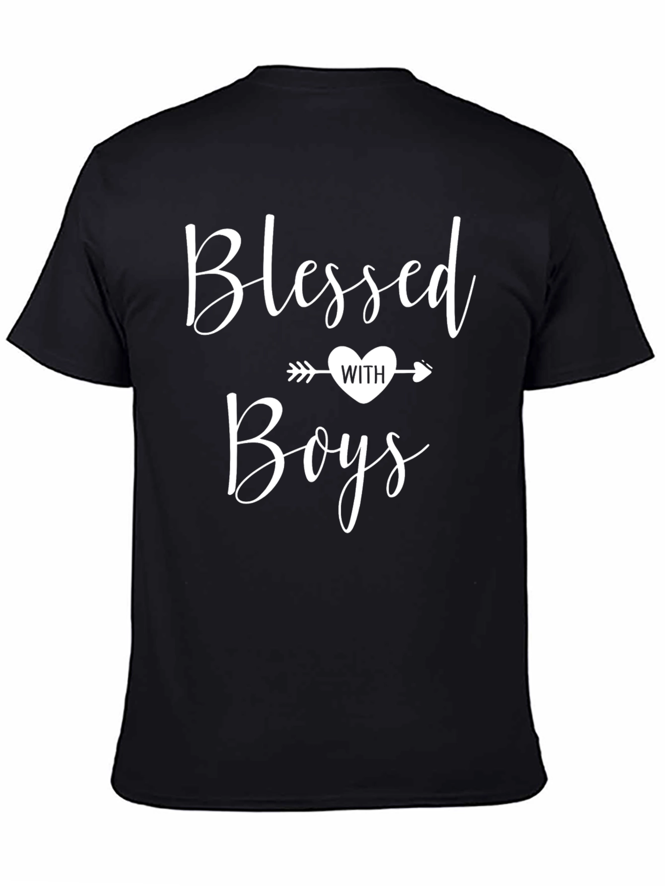 Blessed with Boys Graphic T-Shirt