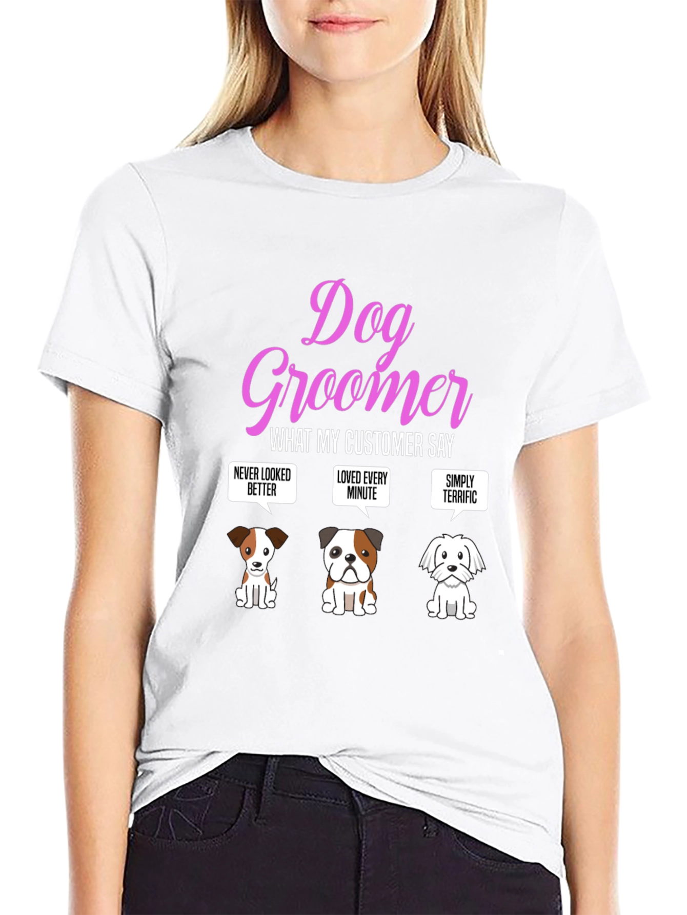 Dog Groomer Graphic T-Shirt