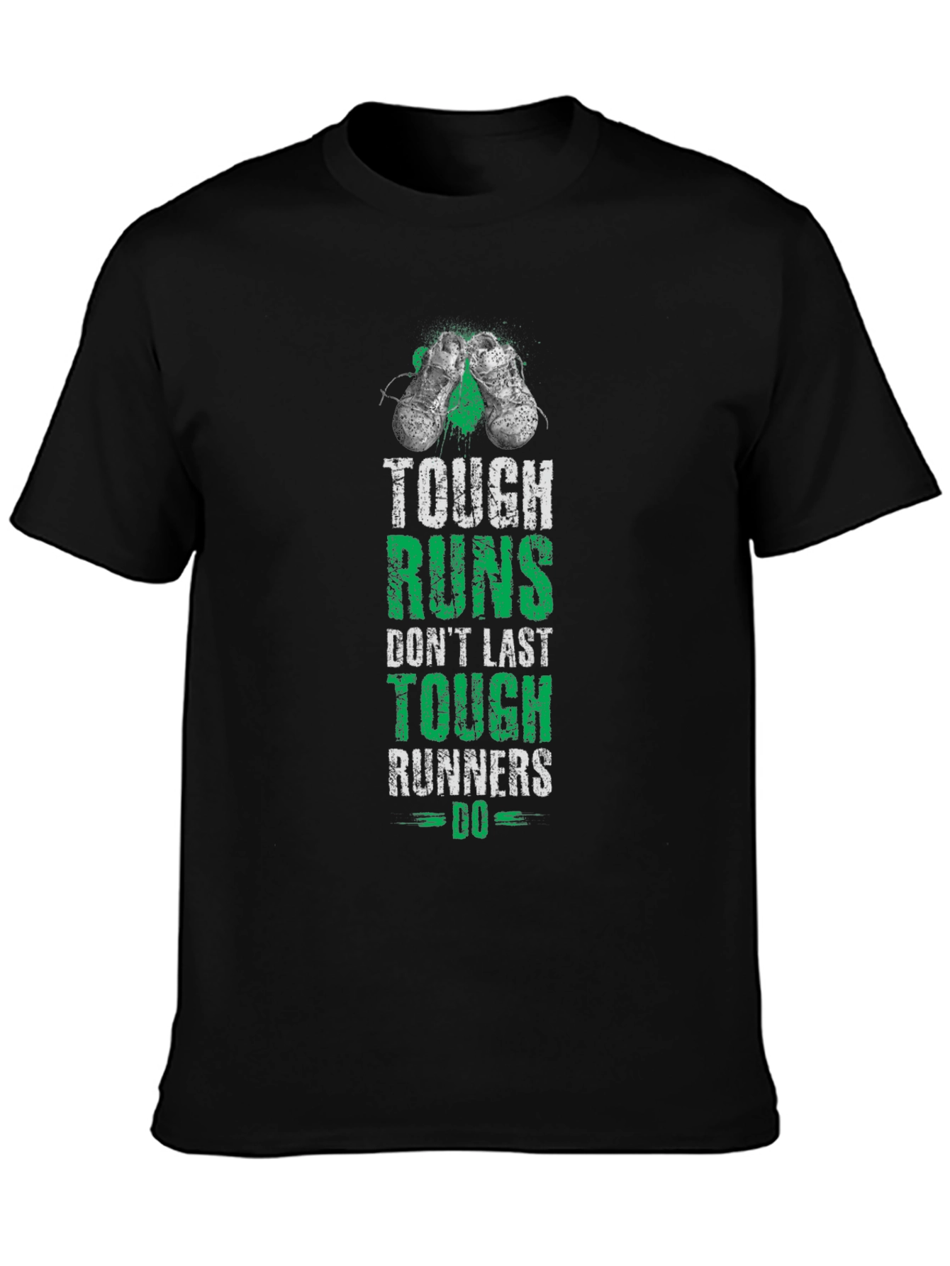 Tough Runs Runners Graphic T-Shirt