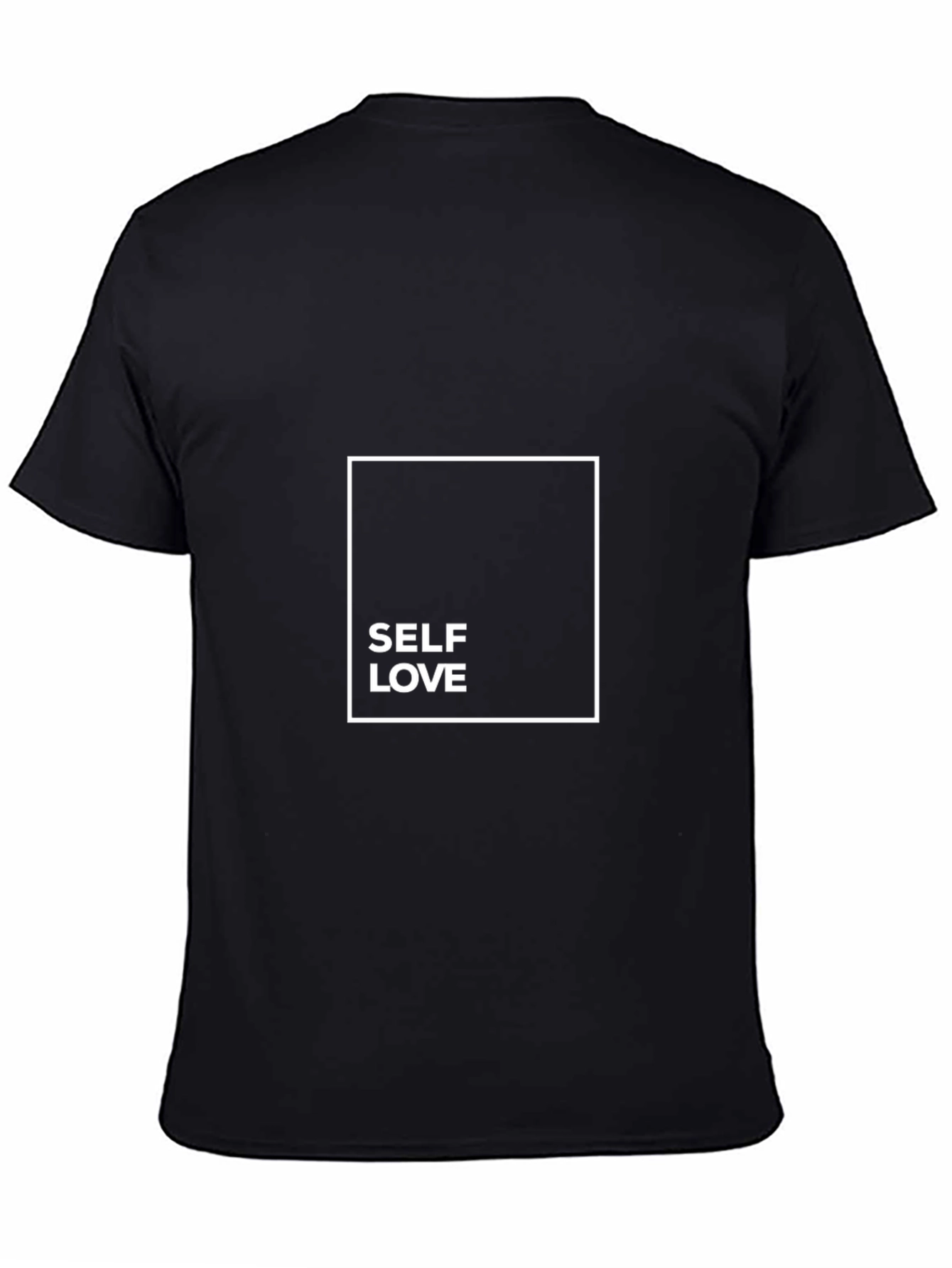 Self Love Black T-Shirt - Positive Message Tee