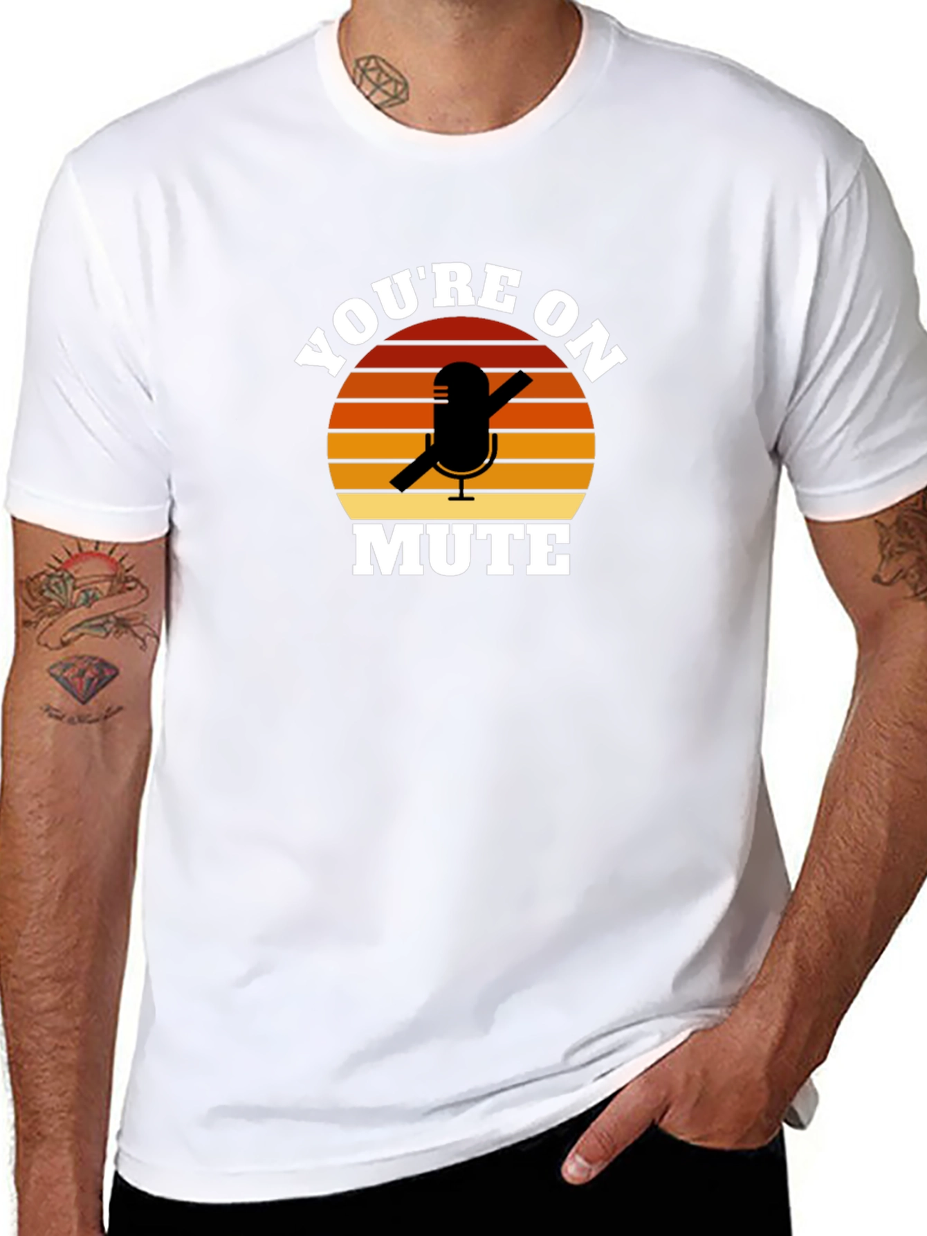 Youre On Mute Funny Graphic T-Shirt