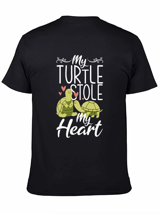Turtle Stole My Heart Graphic Tee