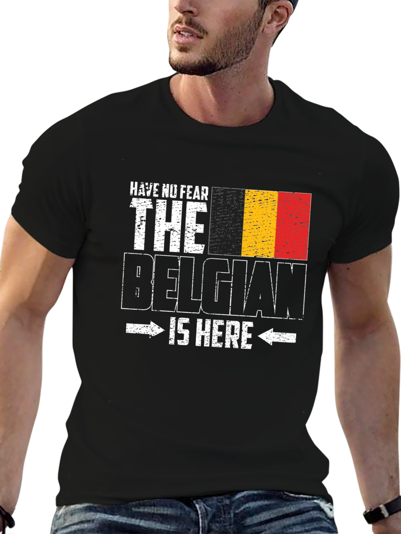 Belgian Pride T-Shirt - Have No Fear Design