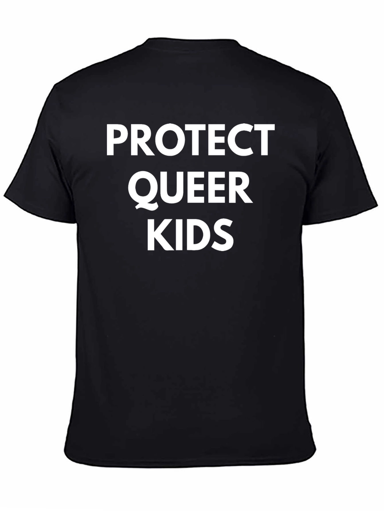 Protect Queer Kids Black Graphic Tee