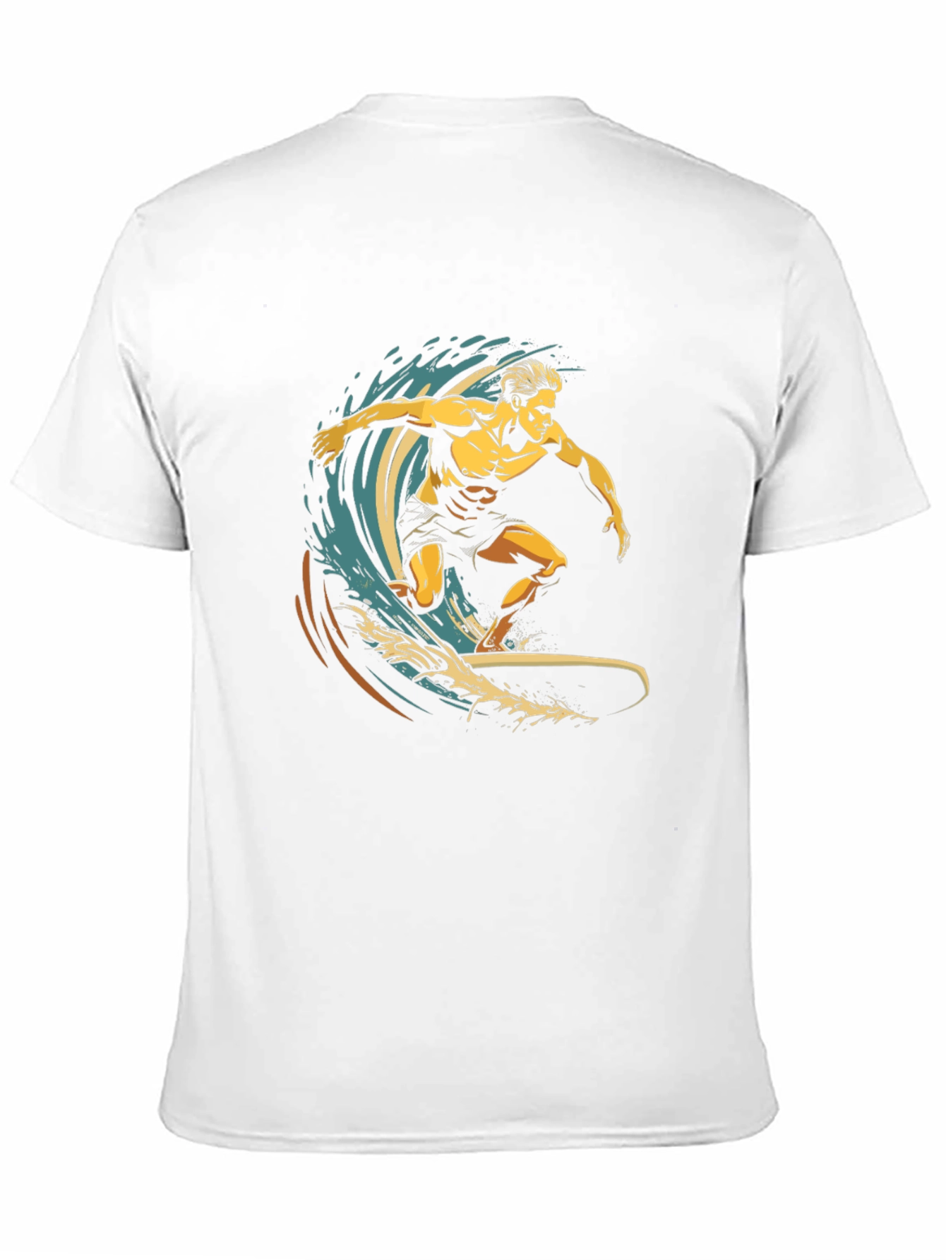 Surfer Graphic Tee - Ride the Wave in Style