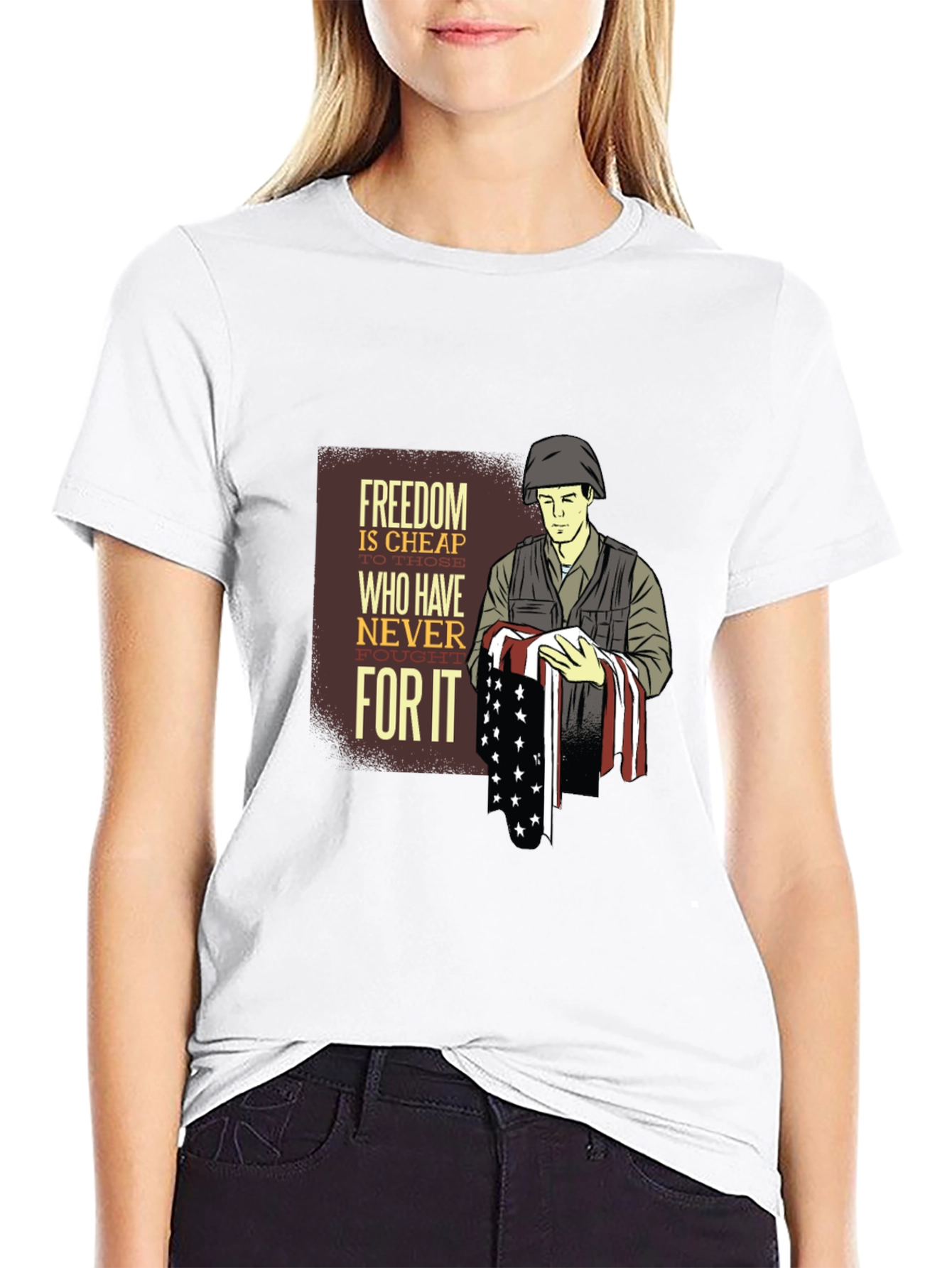 Freedom is Cheap T-Shirt - Veteran Graphic Tee