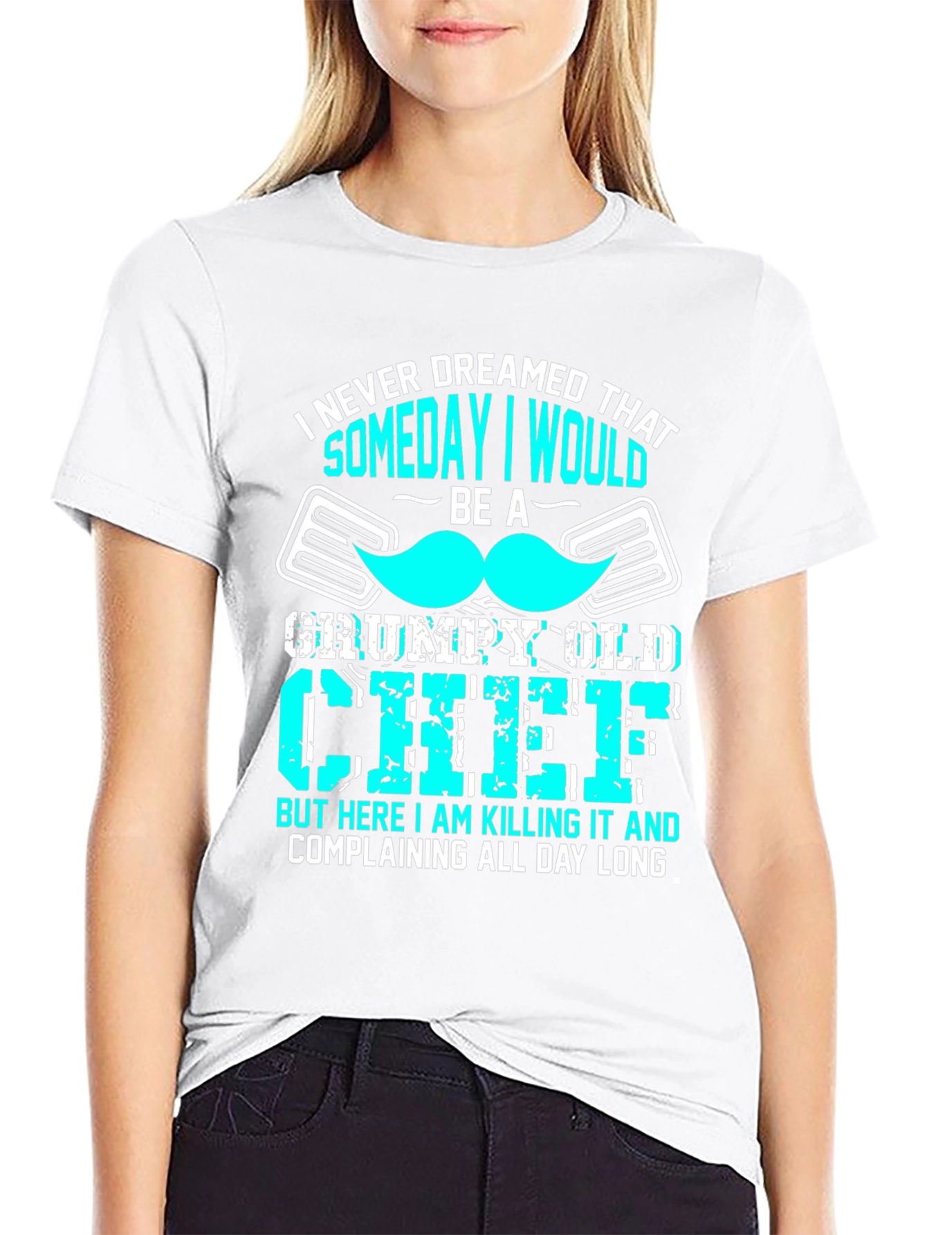 Grumpy Old Chef T-Shirt - Funny Chef Gift