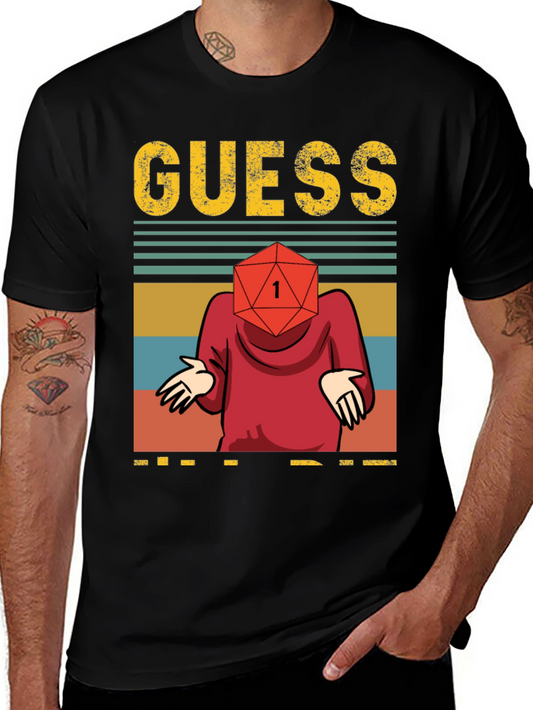 Guess D20 T-Shirt - Roll for Insightful Style