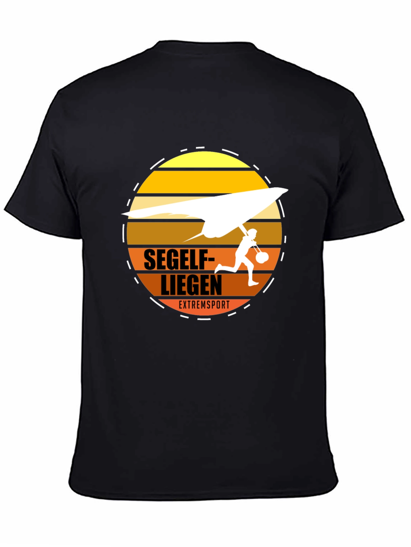 Extreme Sports T-Shirt - Hang Gliding Design