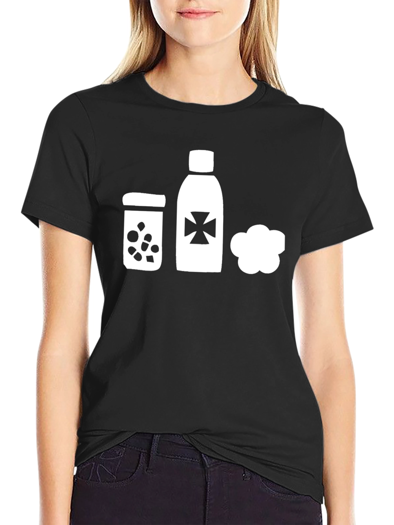 Medical Humor Graphic T-Shirt - Black