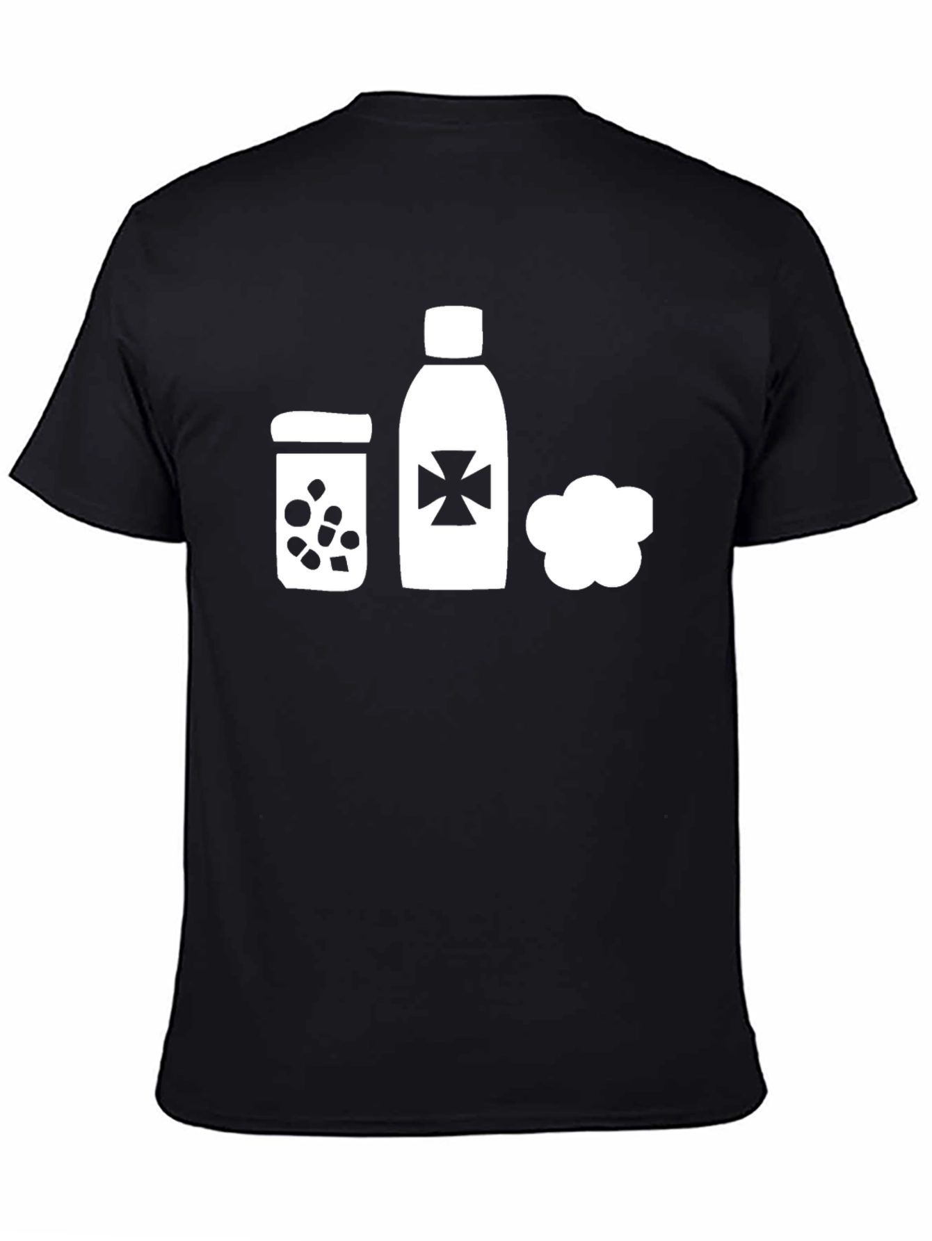 Medical Humor Graphic T-Shirt - Black