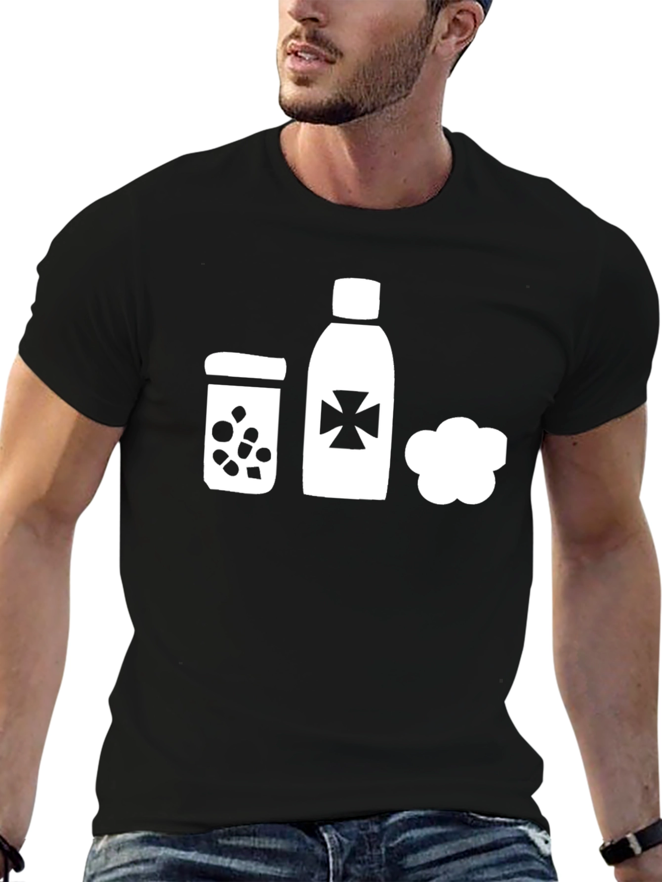 Medical Humor Graphic T-Shirt - Black