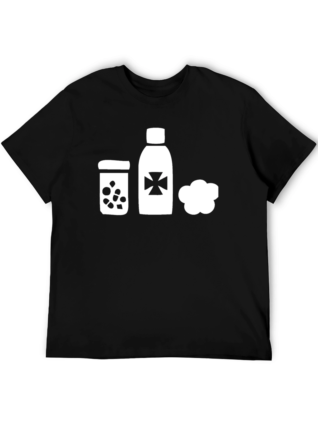 Medical Humor Graphic T-Shirt - Black