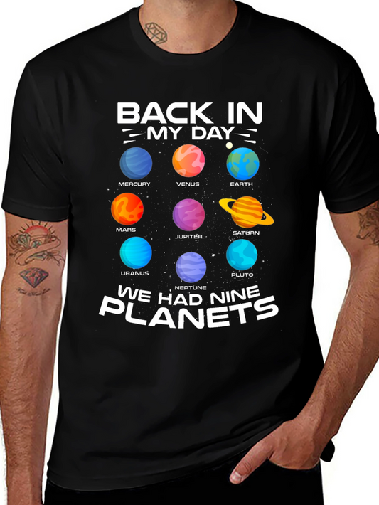 Nine Planets Retro T-Shirt
