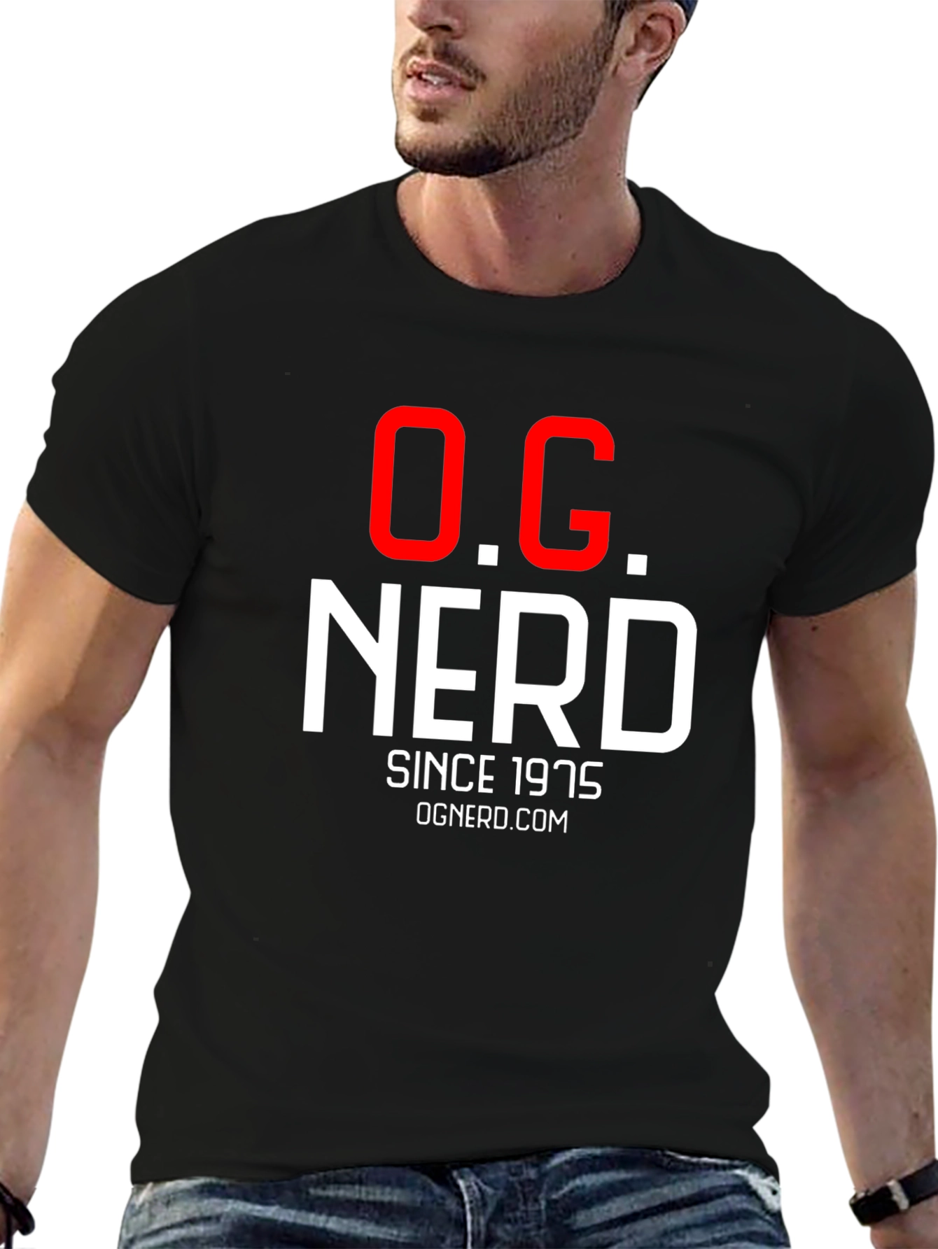 OG Nerd Since 1975 Graphic T-Shirt
