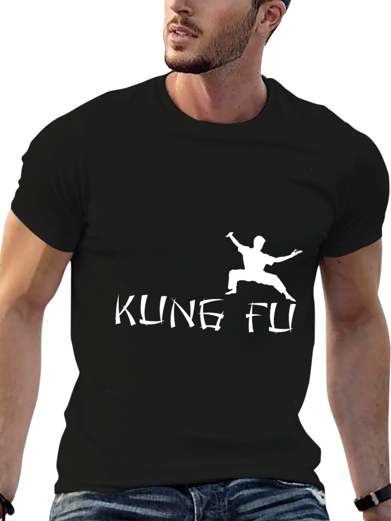 Kung Fu Graphic Tee - Martial Arts Style