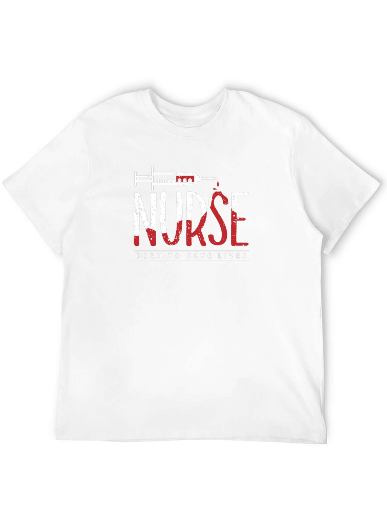 Nurse Born to Save Lives Graphic T-Shirt
