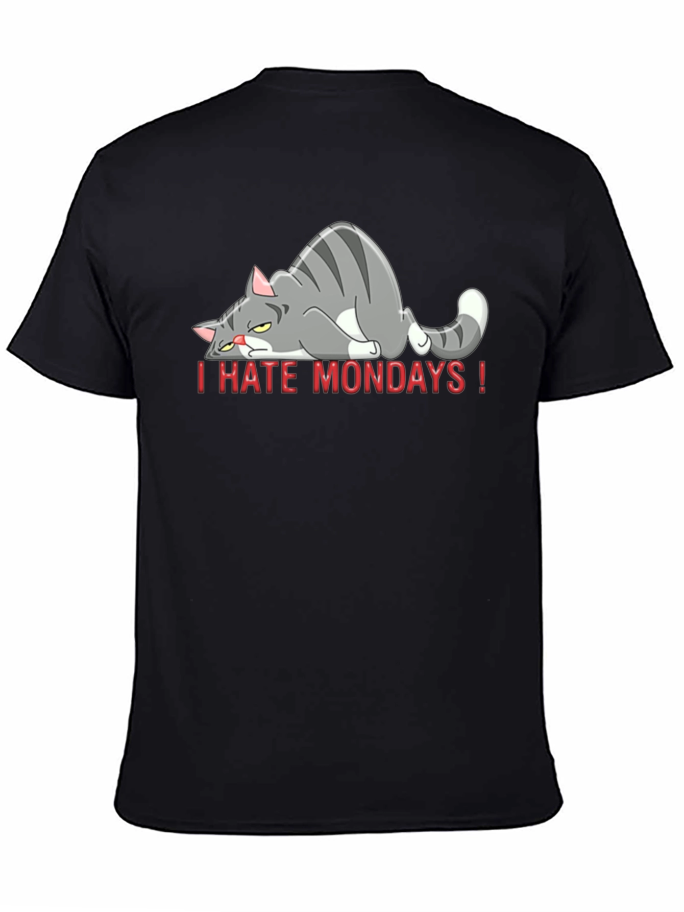 I Hate Mondays Cat T-Shirt