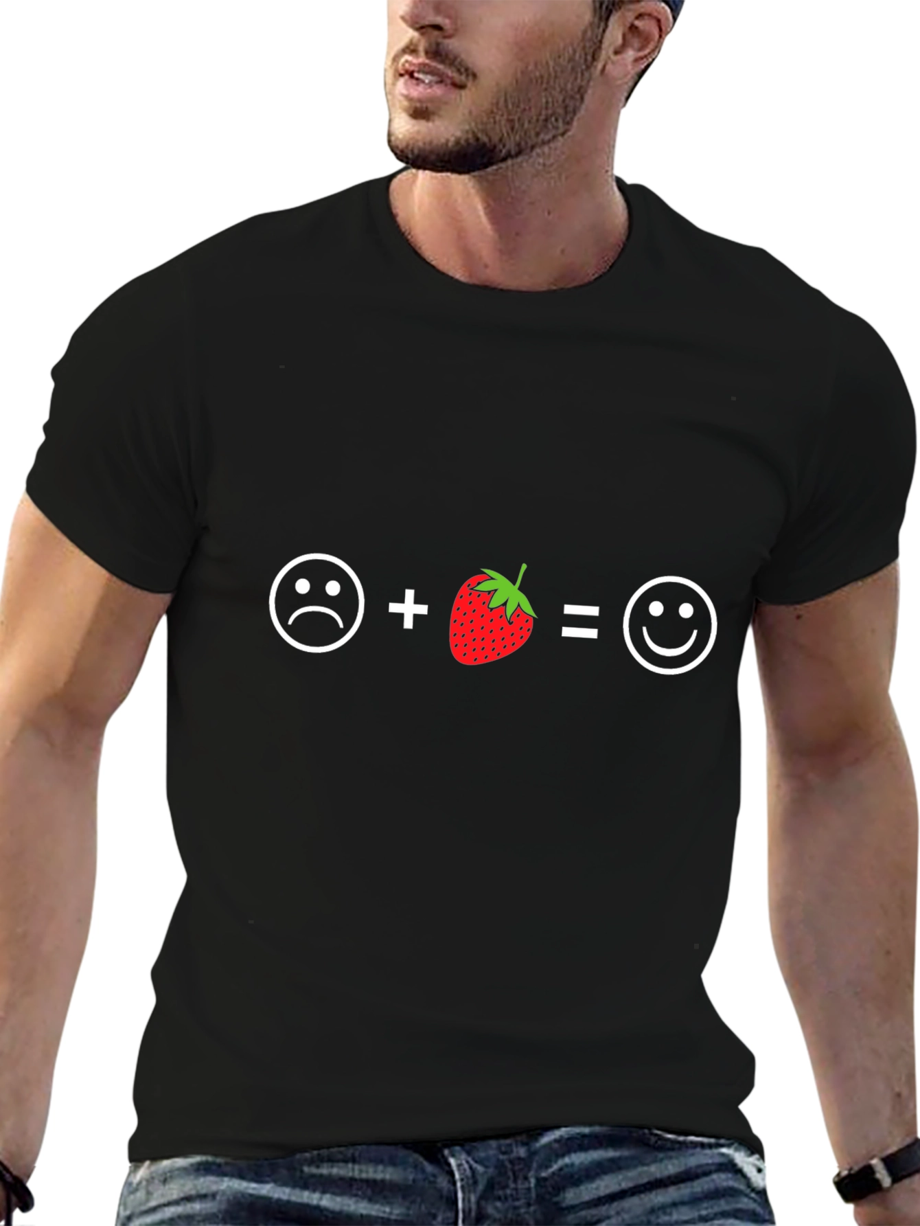 Strawberry Equals Happy T-Shirt