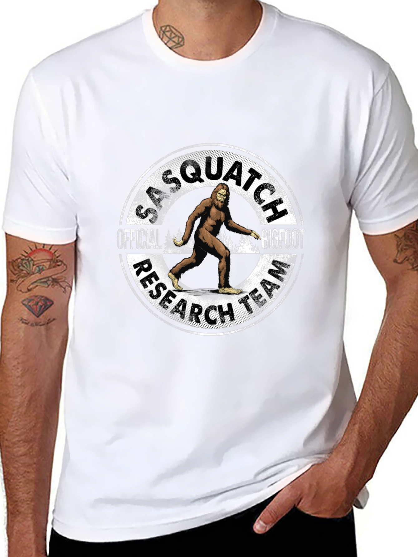 Sasquatch Bigfoot Research Team T-Shirt