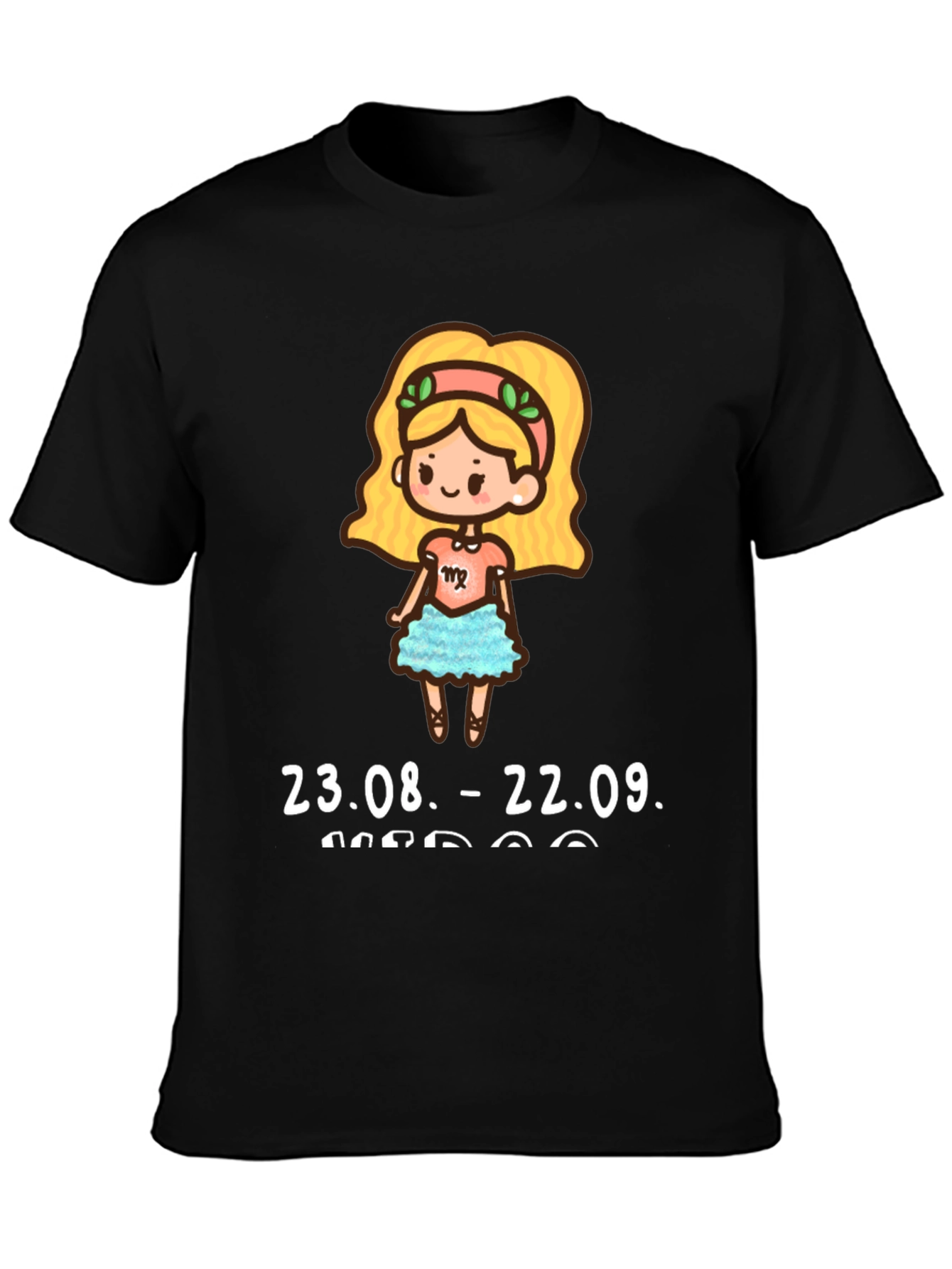 Virgo Zodiac Sign Graphic Tee