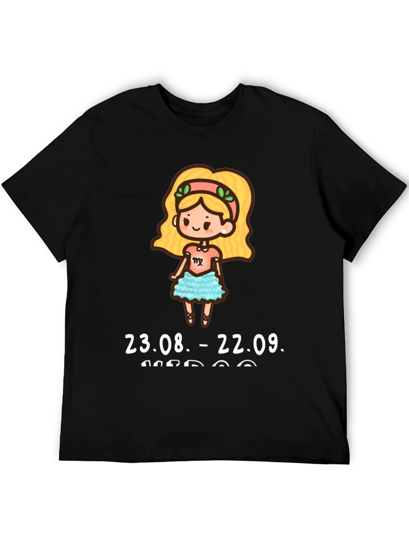 Virgo Zodiac Sign Graphic Tee