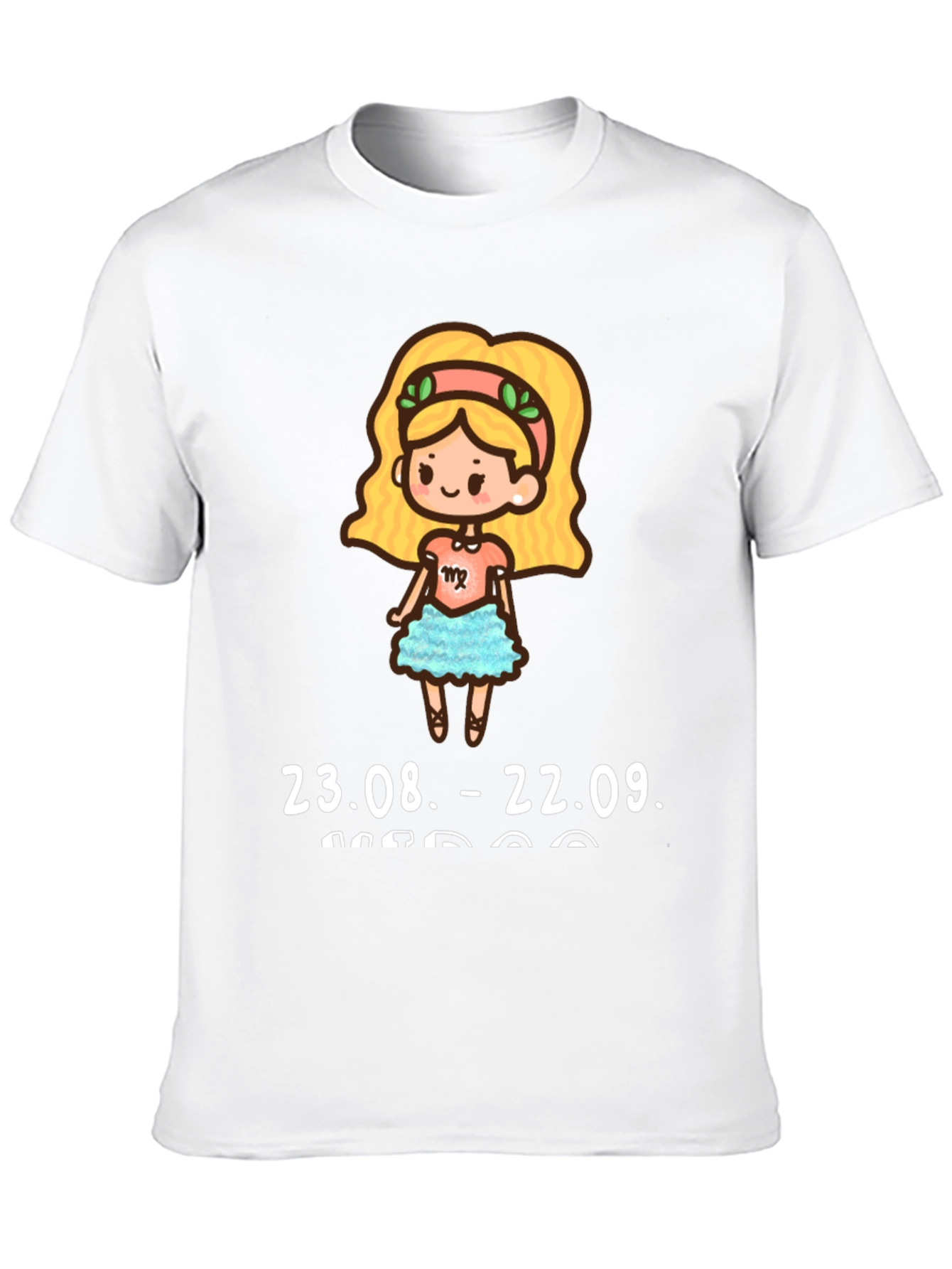 Virgo Zodiac Sign Graphic Tee