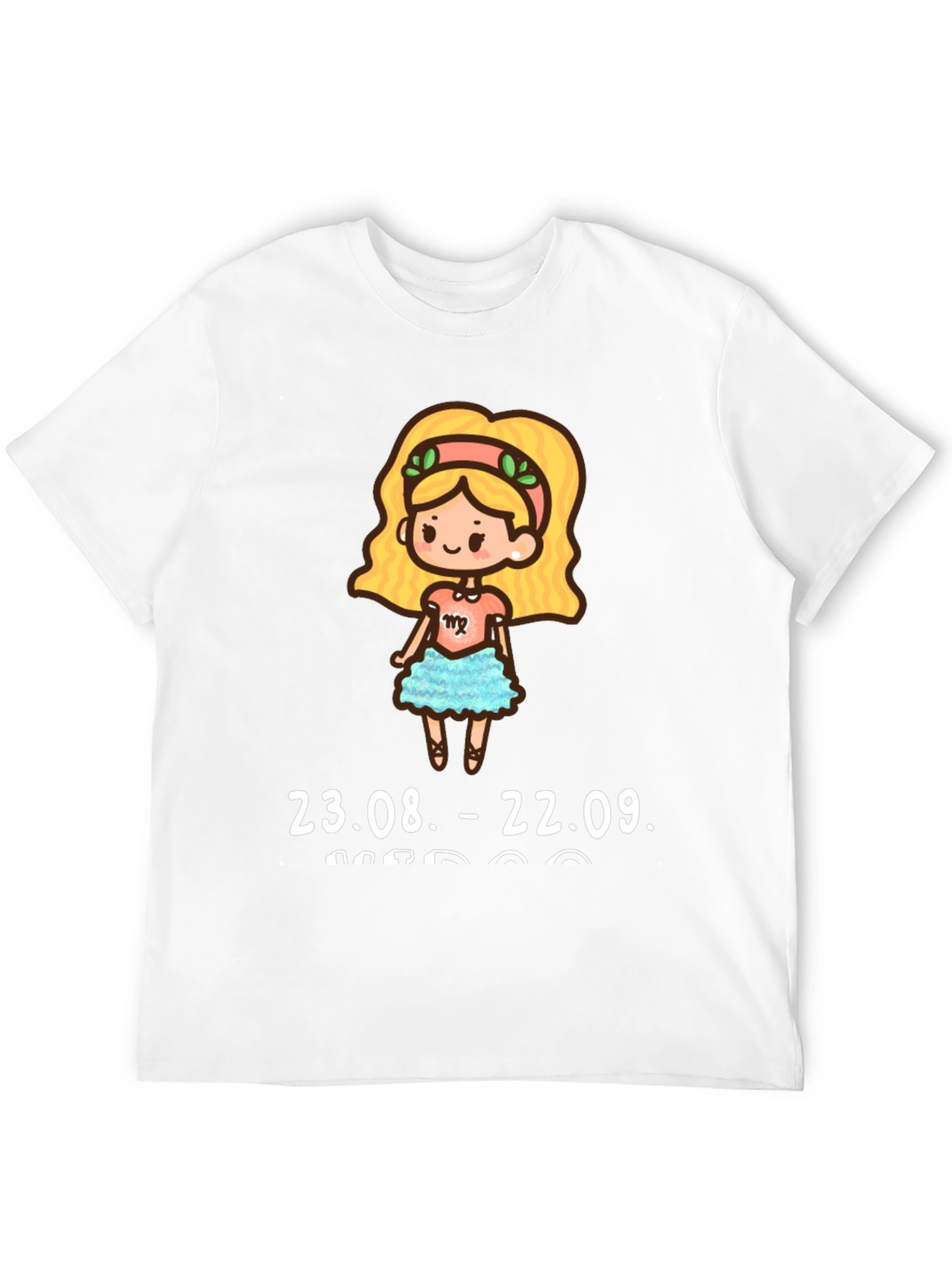 Virgo Zodiac Sign Graphic Tee