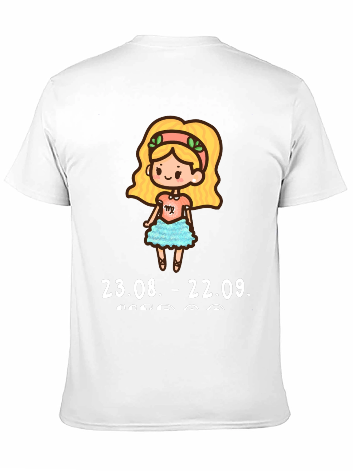 Virgo Zodiac Sign Graphic Tee