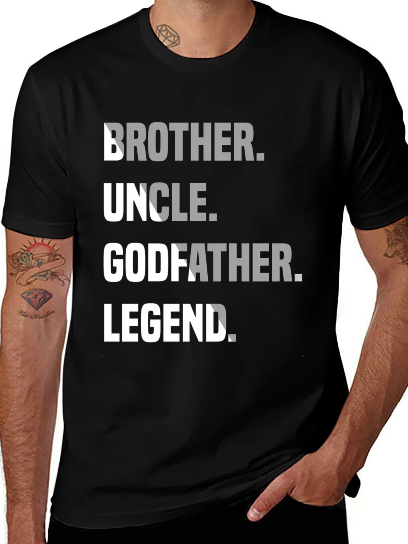 Brother Uncle Godfather Legend T-Shirt