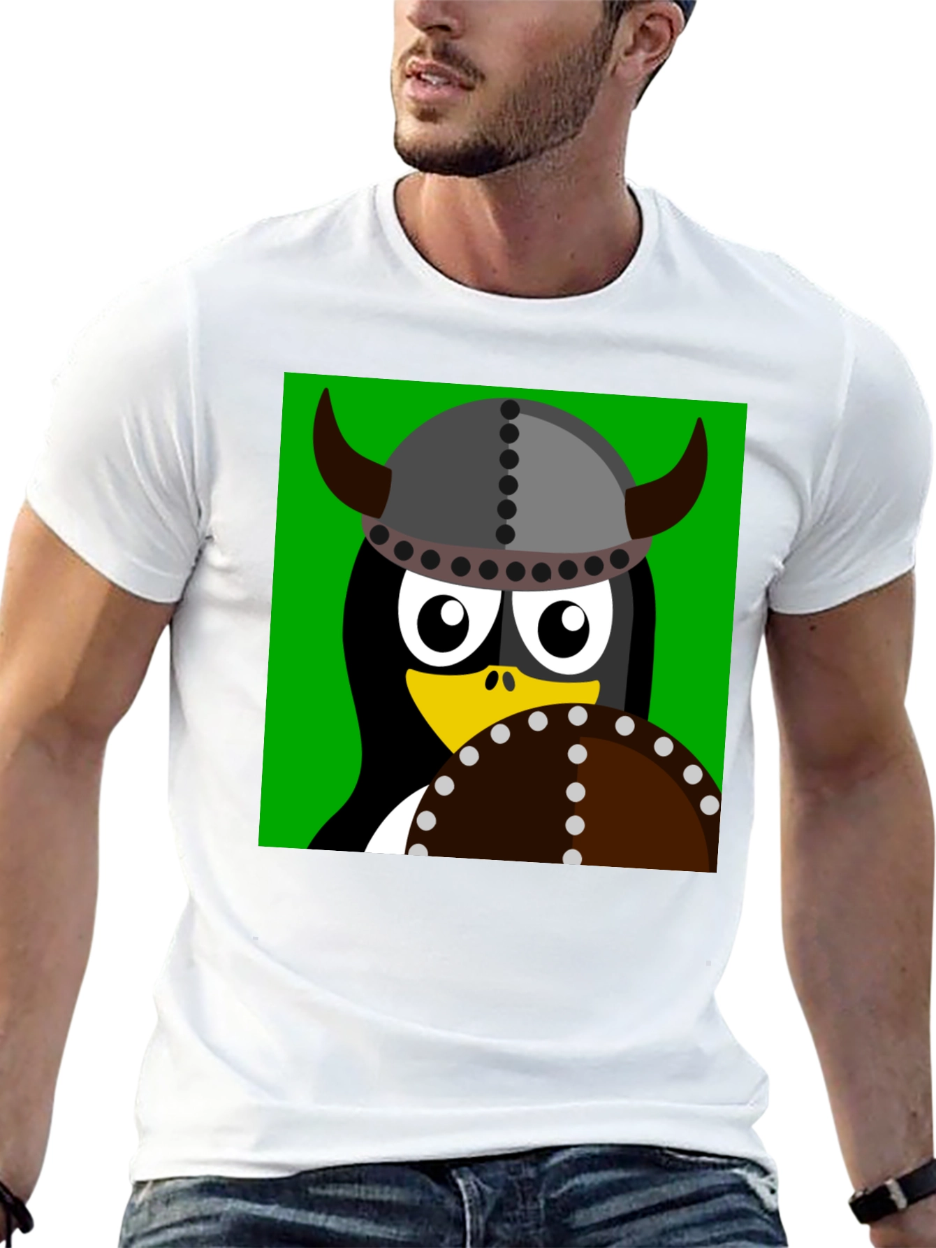 Viking Penguin Graphic T-Shirt - Black