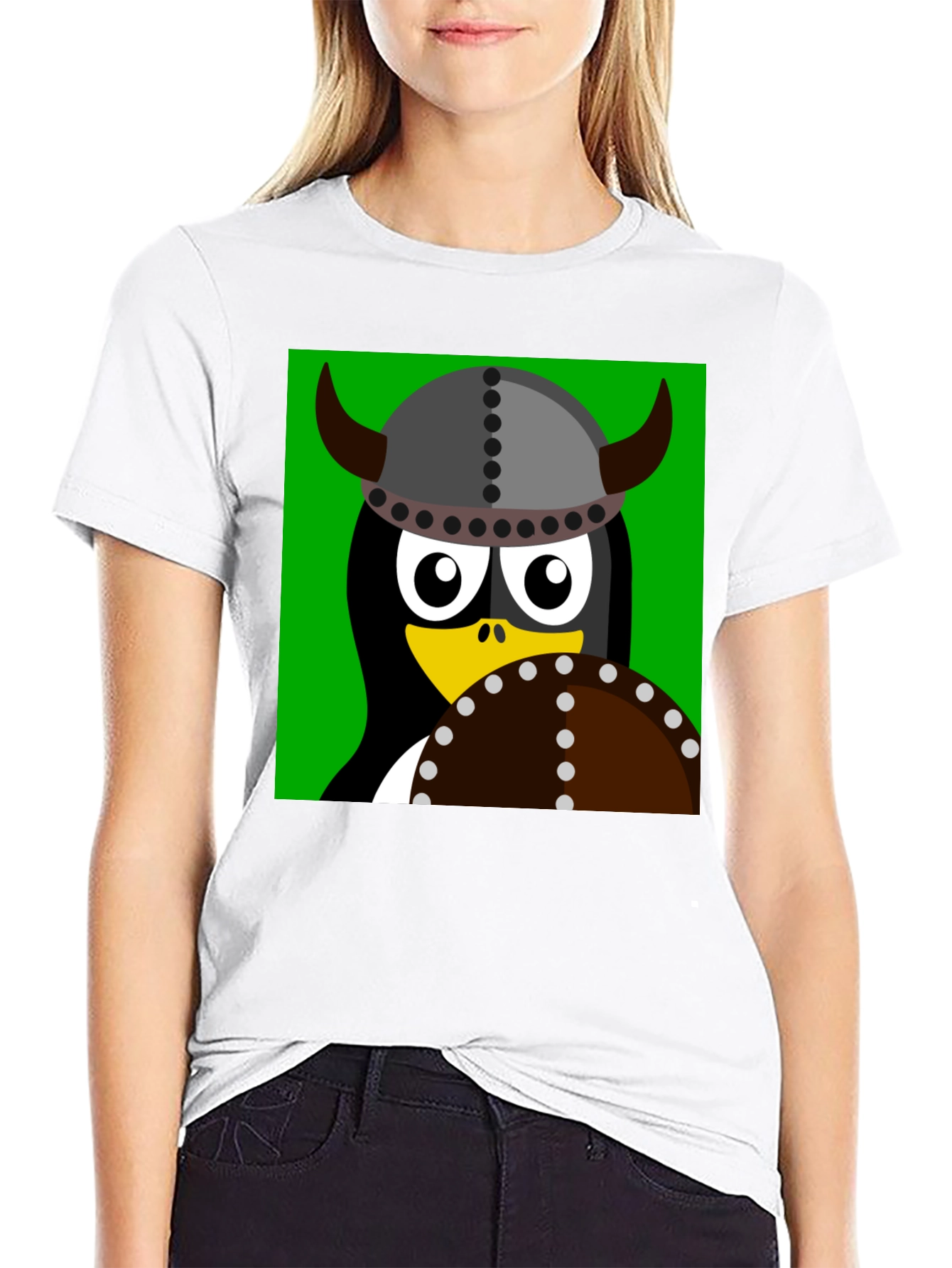 Viking Penguin Graphic T-Shirt - Black