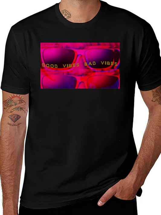 Good Vibes Bad Vibes Graphic T-Shirt